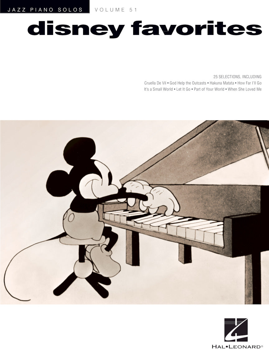 Disney Favorites - Jazz Piano Solos Series Volume 51