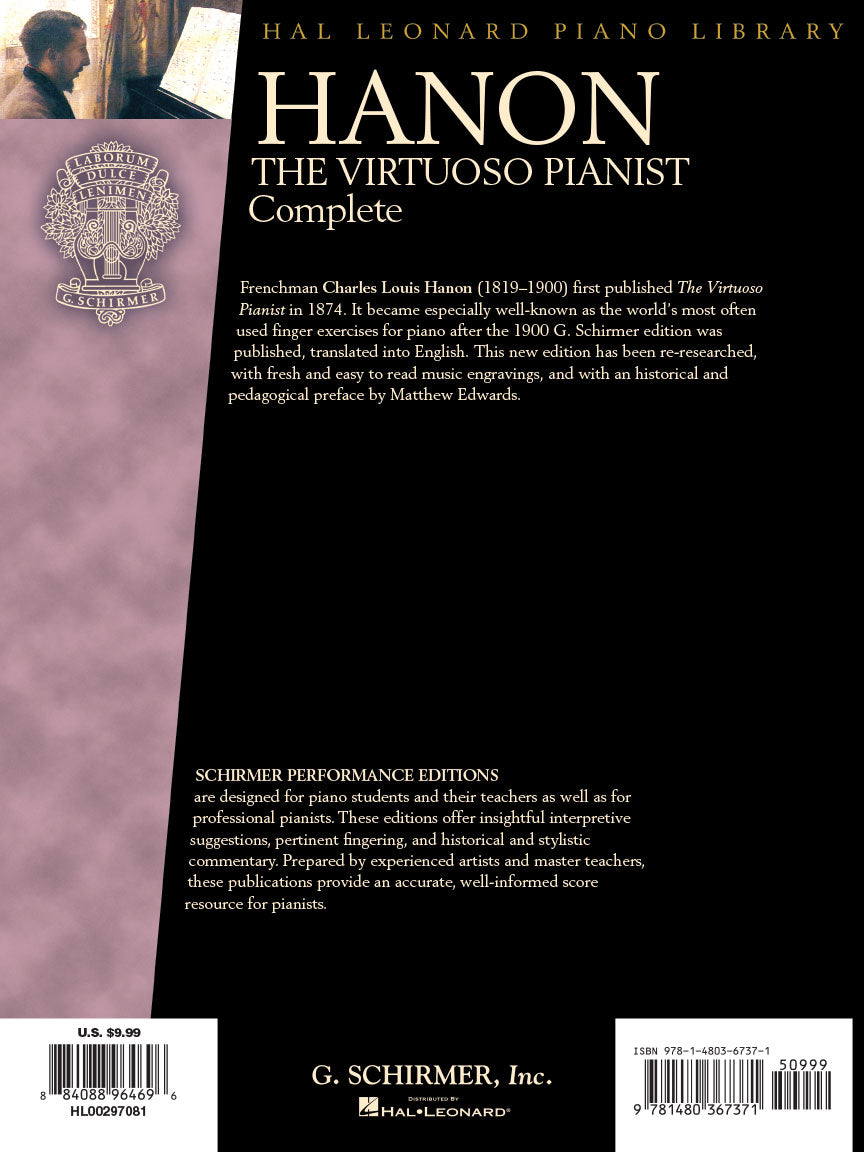 Hanon: The Virtuoso Pianist Complete – New Edition