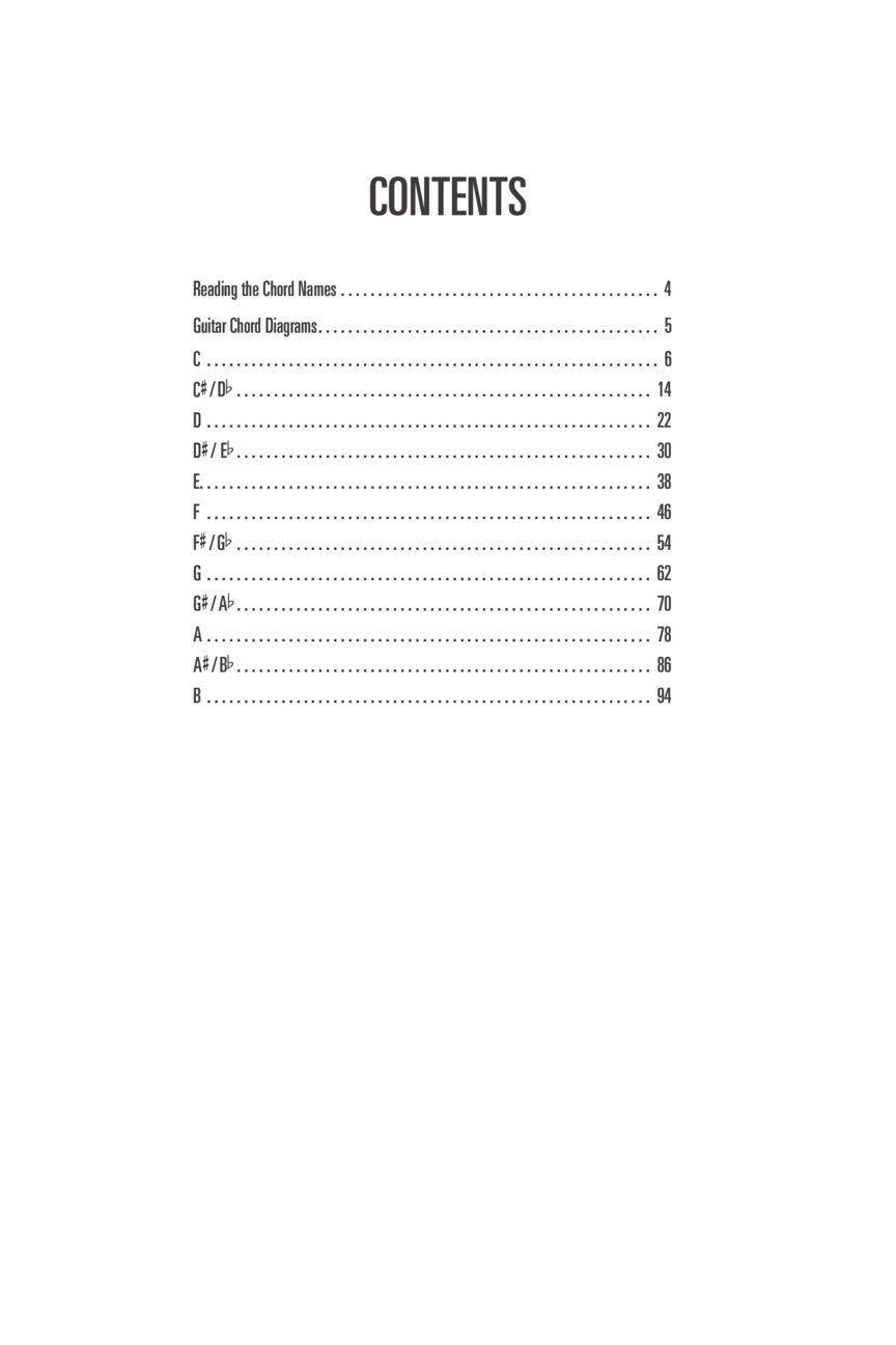 Incredible Chord Finder – 6″ x 9″ Edition