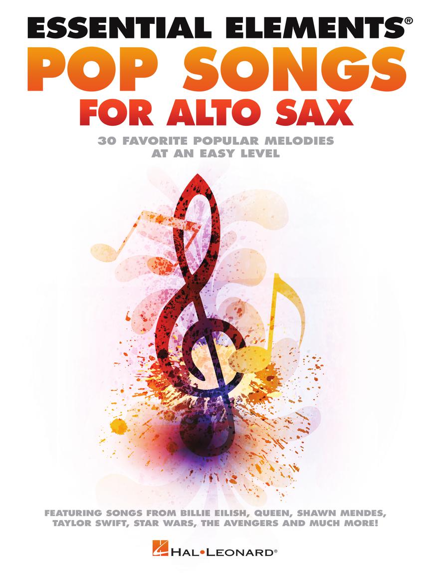 Essential Elements Pop Songs for Alto Saxophone