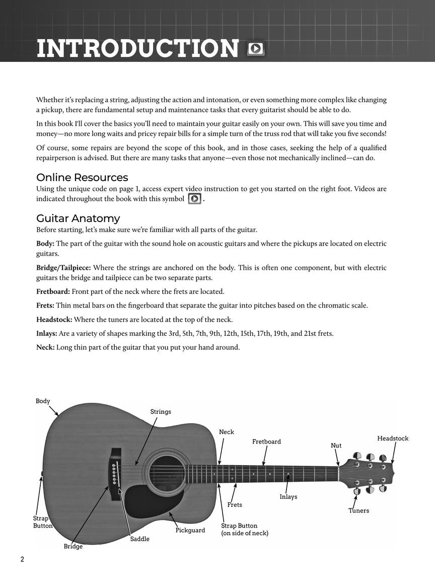 Do-It-Yourself Guitar Setup & Maintenance