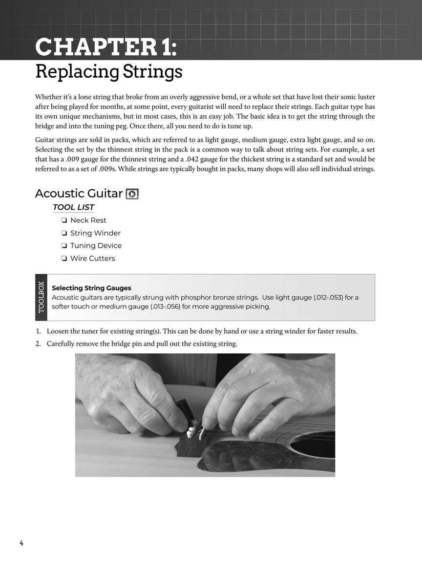 Do-It-Yourself Guitar Setup & Maintenance