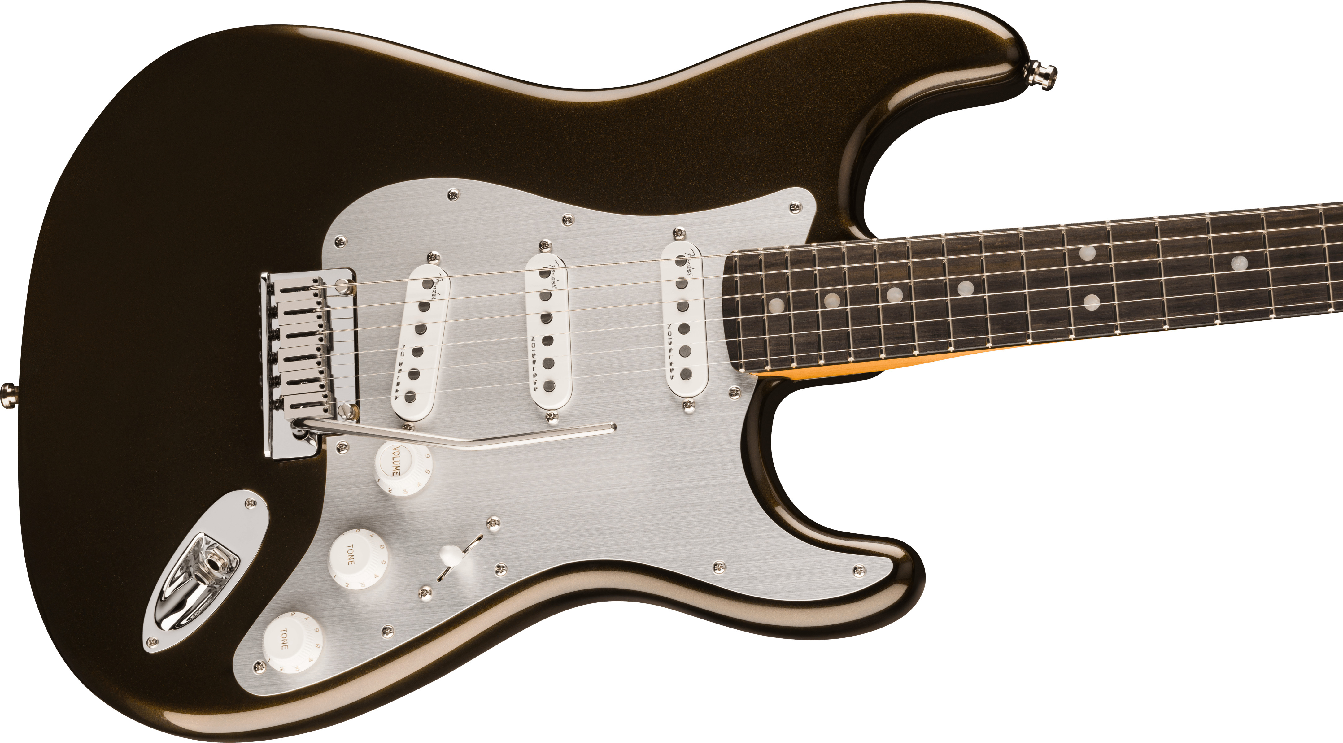 Fender American Ultra II Stratocaster®, Ebony Fingerboard, Texas Tea