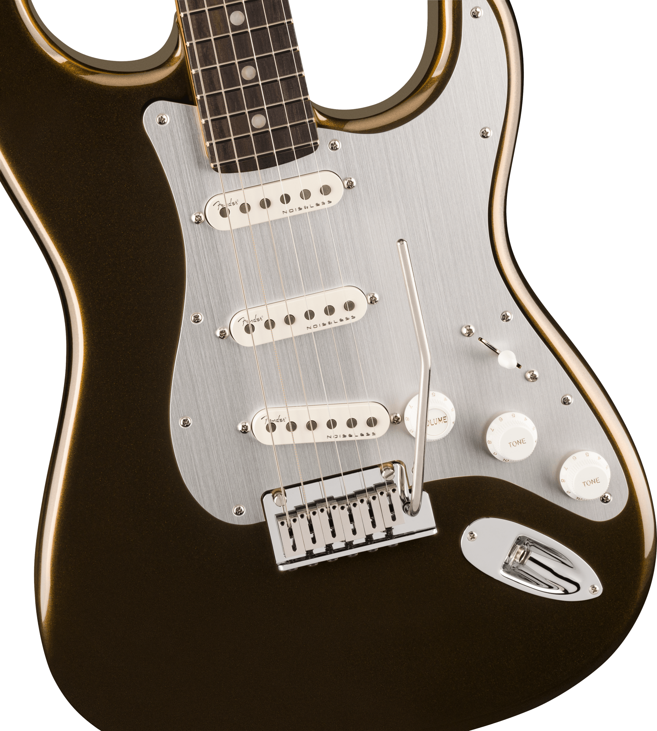 Fender American Ultra II Stratocaster®, Ebony Fingerboard, Texas Tea