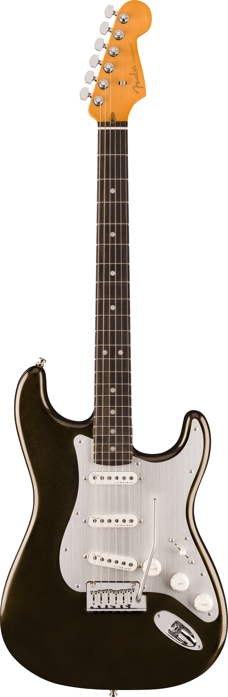 Fender American Ultra II Stratocaster®, Ebony Fingerboard, Texas Tea