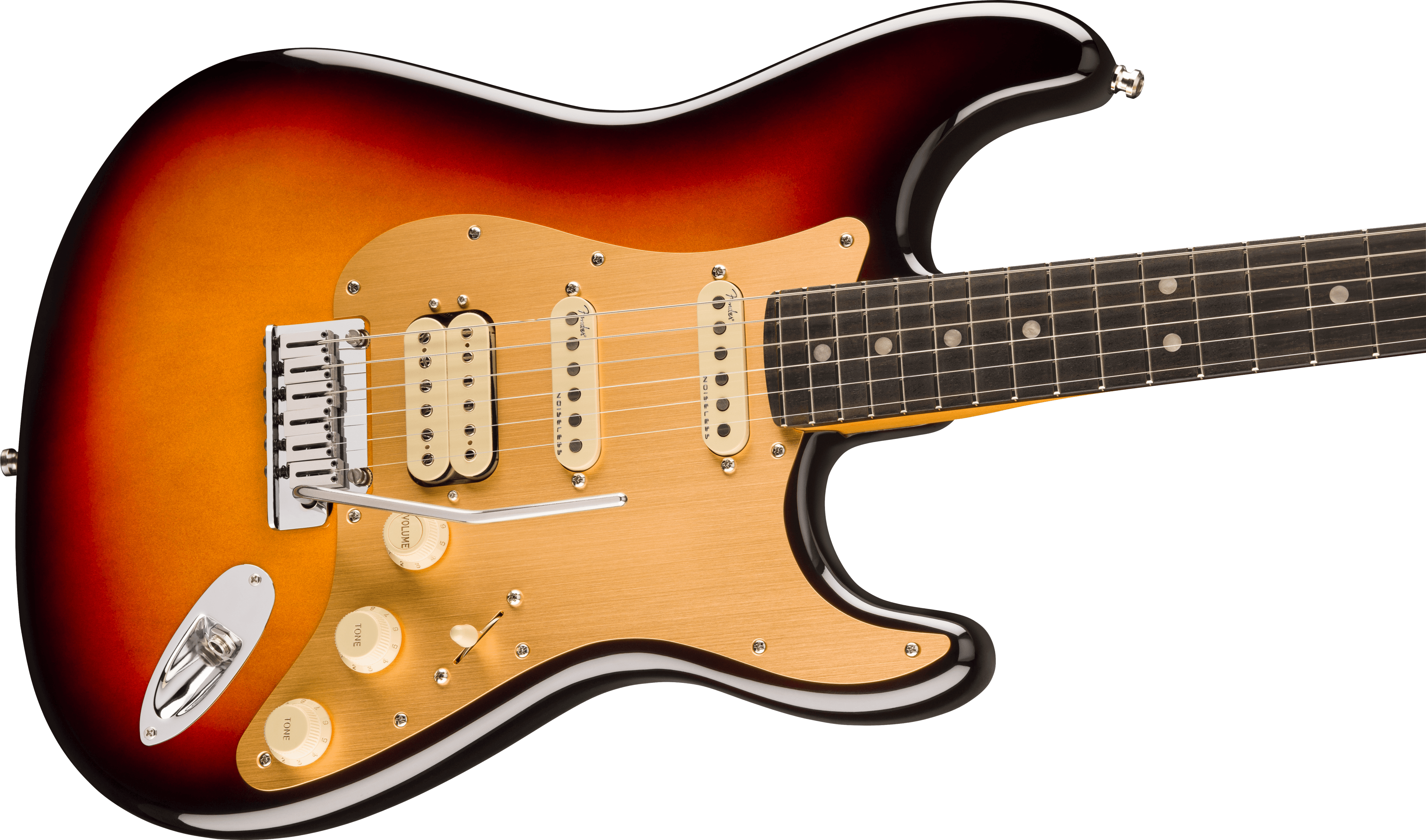 Fender American Ultra II Stratocaster® HSS, Ebony Fingerboard, Ultraburst