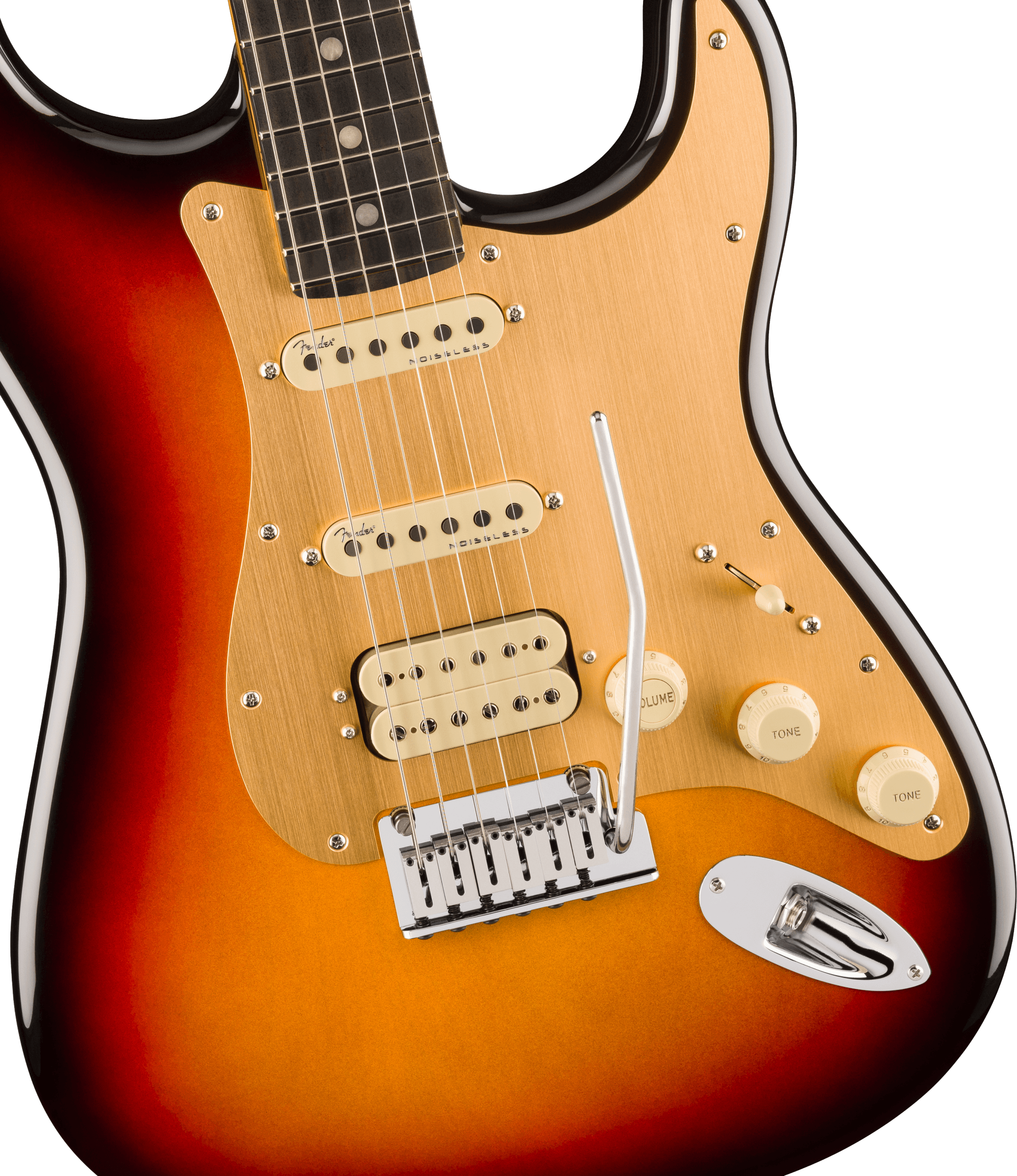 Fender American Ultra II Stratocaster® HSS, Ebony Fingerboard, Ultraburst