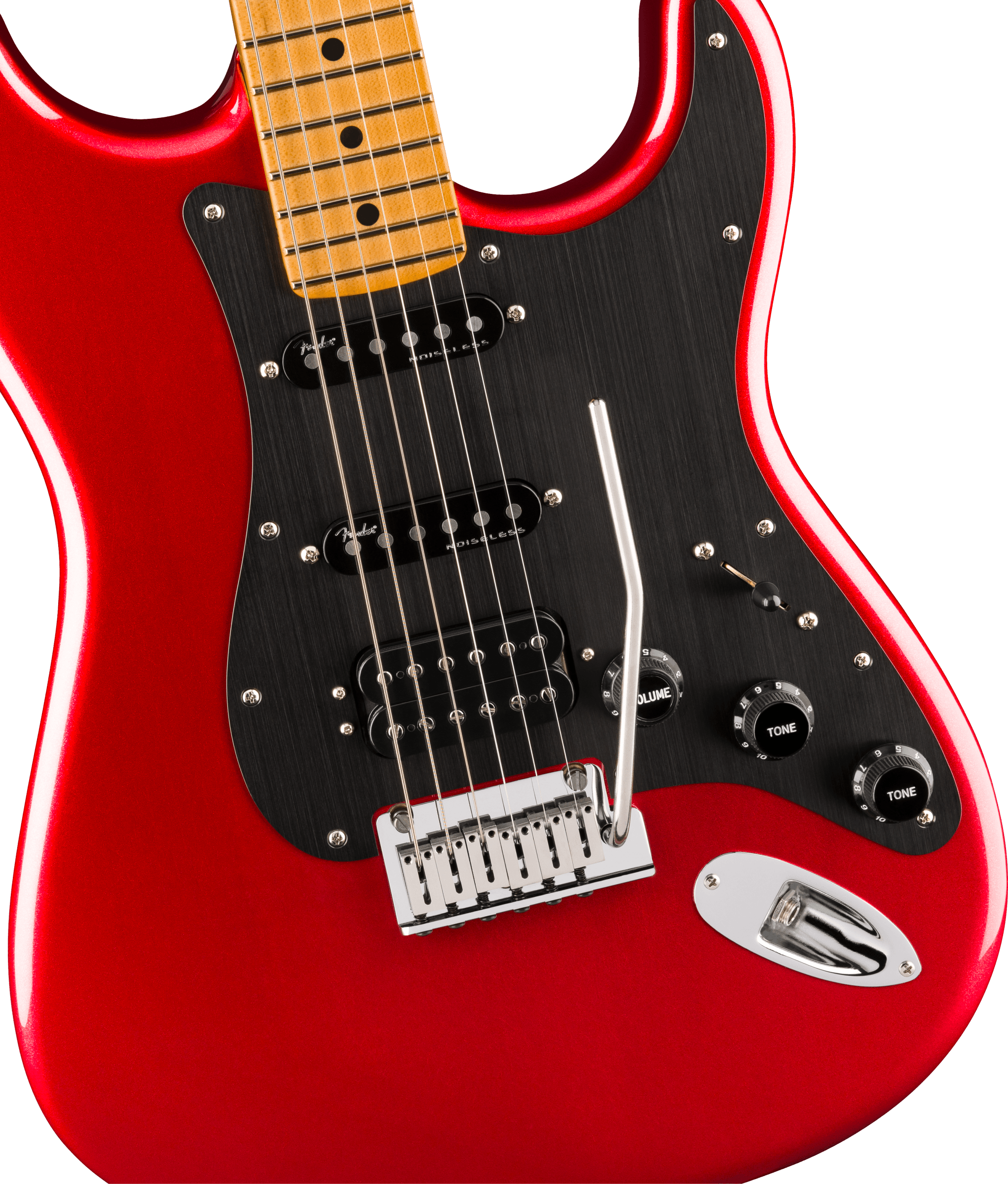 Fender American Ultra II Stratocaster® HSS, Maple Fingerboard, Sinister Red