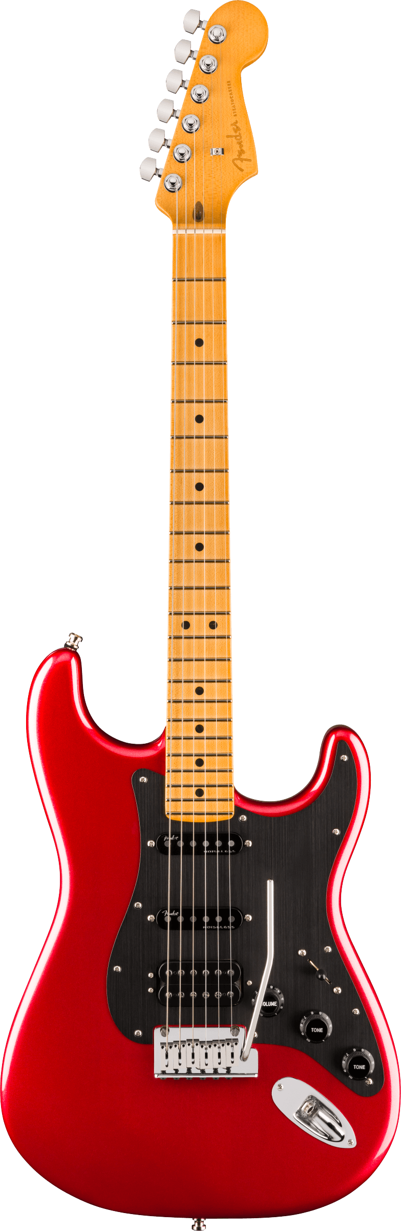 Fender American Ultra II Stratocaster® HSS, Maple Fingerboard, Sinister Red