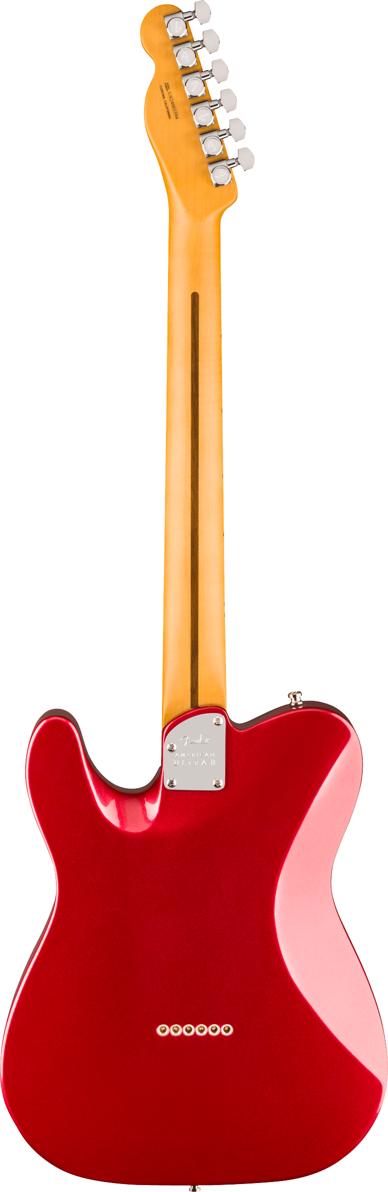 Fender American Ultra II Telecaster®, Maple Fingerboard, Sinister Red