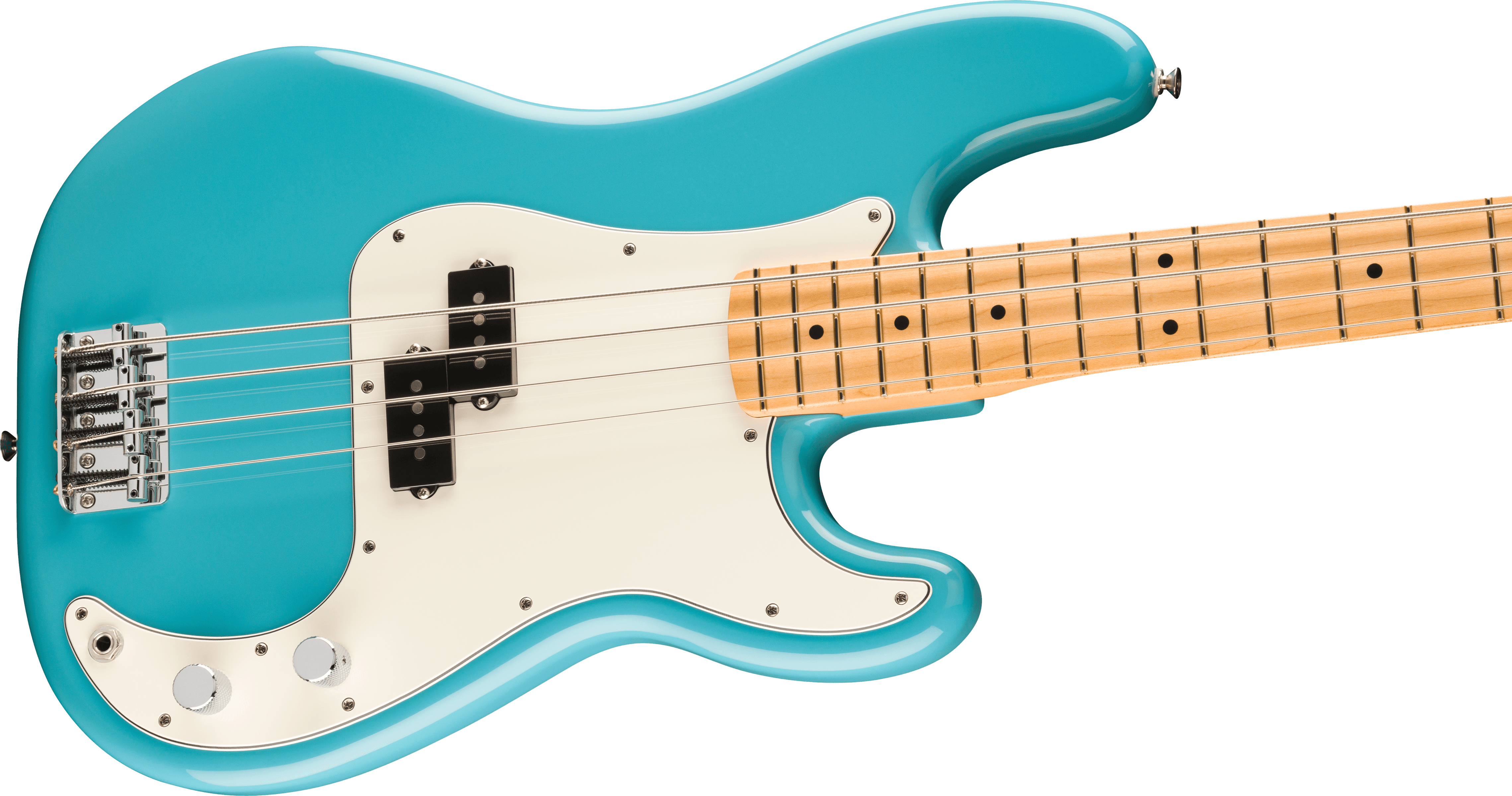 Fender Player II Precision Bass®, Maple Fingerboard, Aquatone Blue