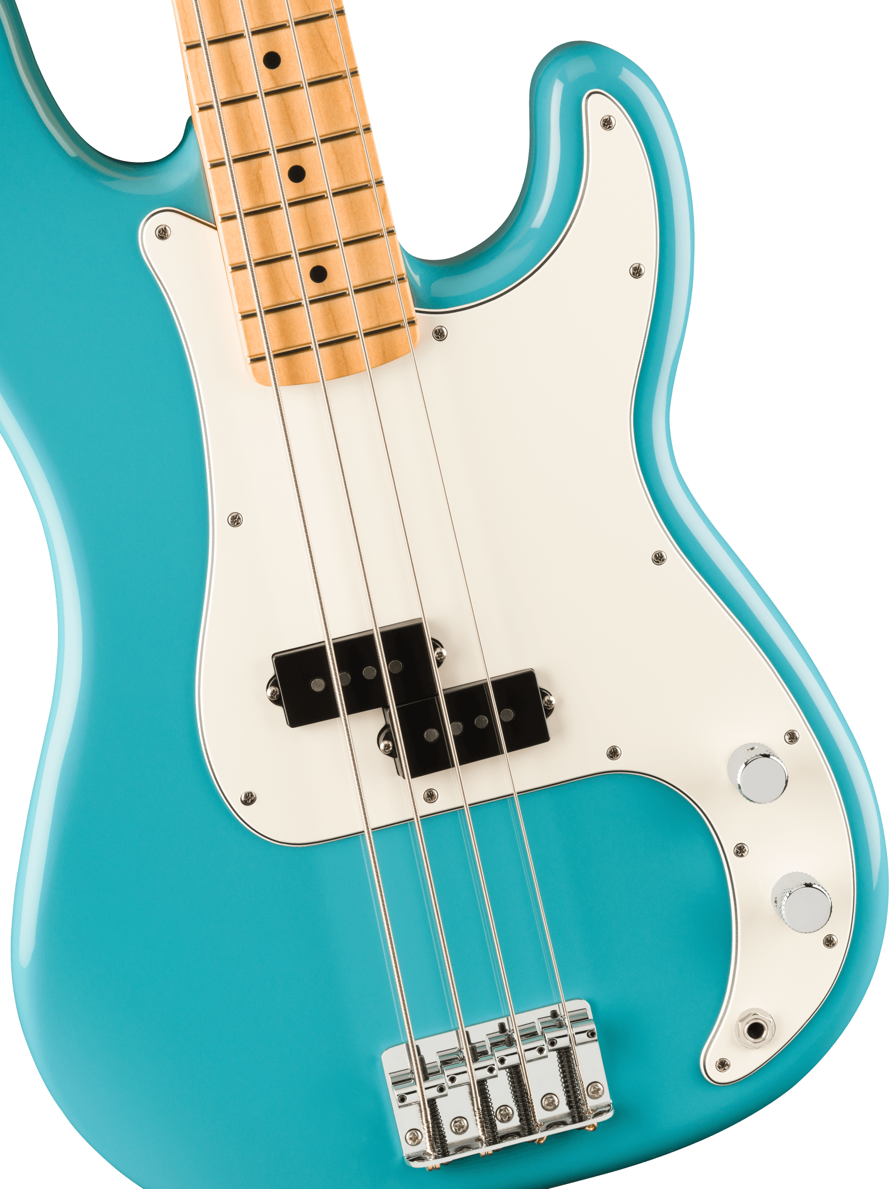 Fender Player II Precision Bass®, Maple Fingerboard, Aquatone Blue