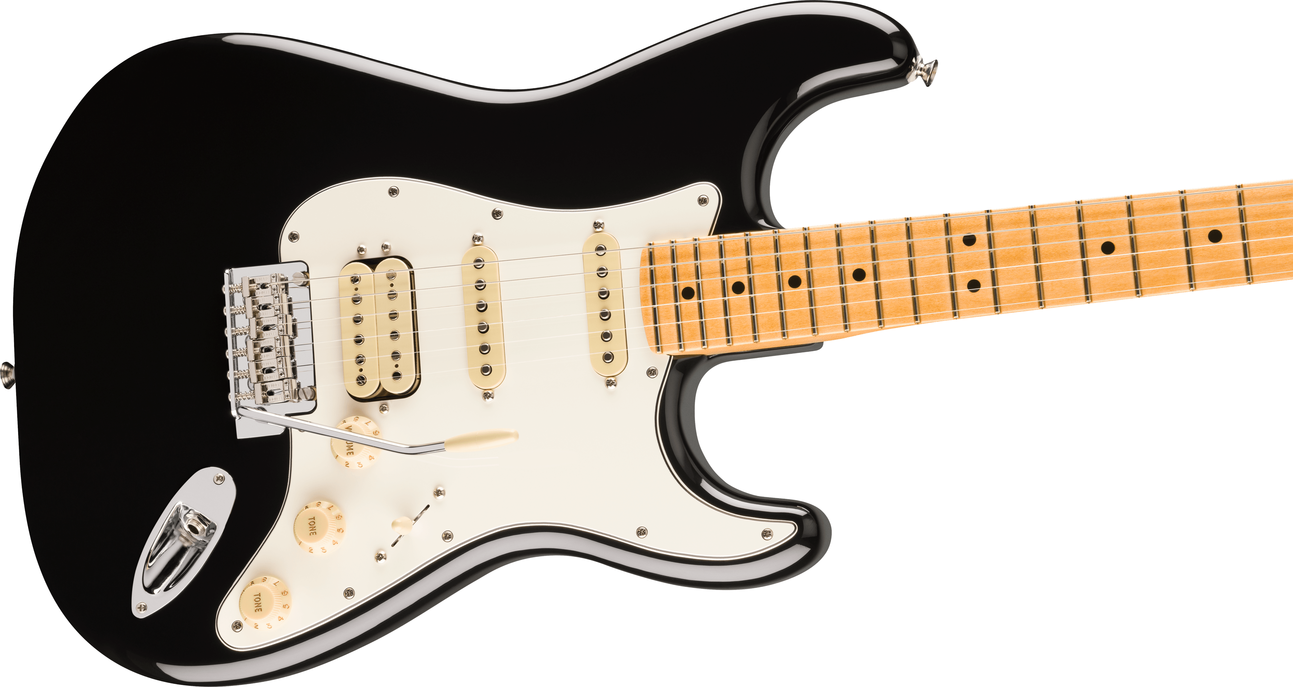 Fender Player II Stratocaster® HSS, Maple Fingerboard, Black