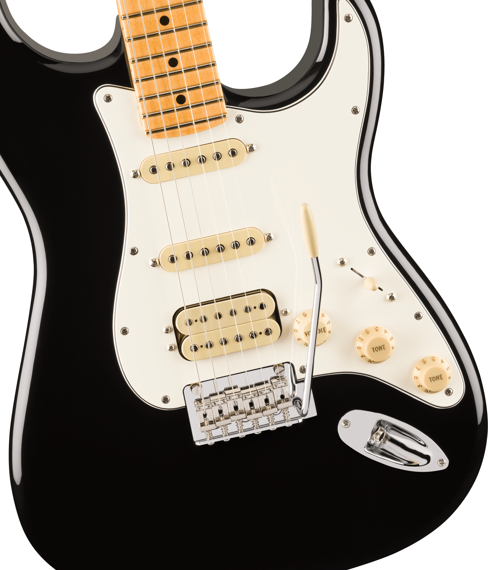 Fender Player II Stratocaster® HSS, Maple Fingerboard, Black