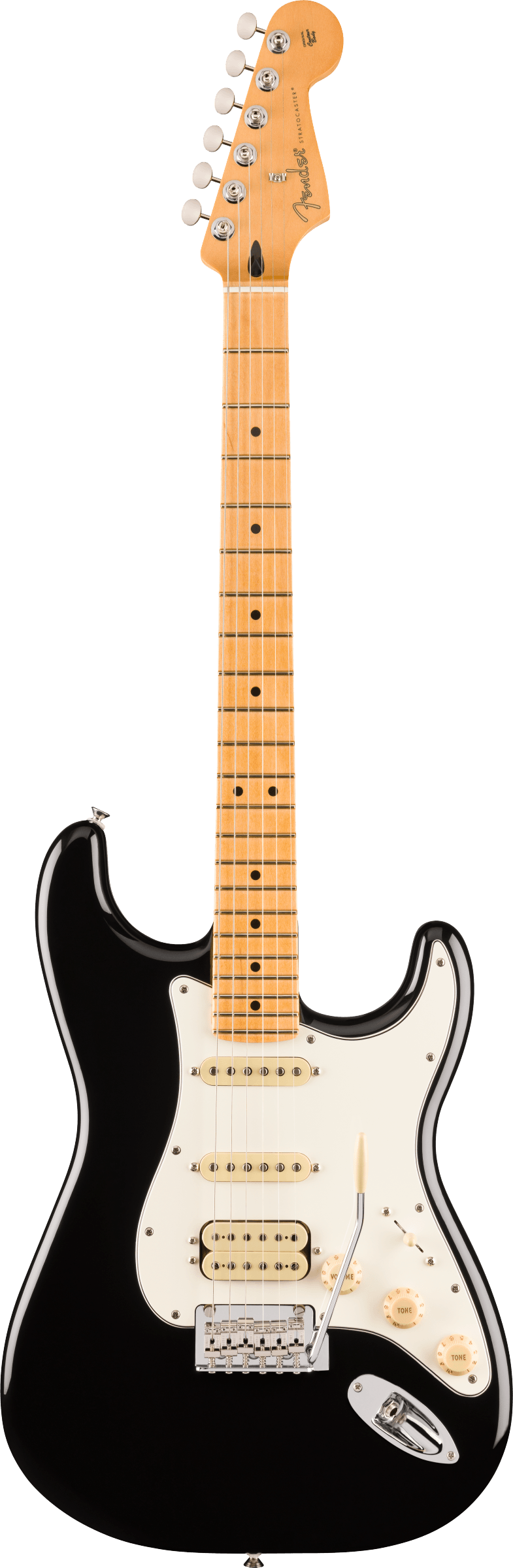 Fender Player II Stratocaster® HSS, Maple Fingerboard, Black