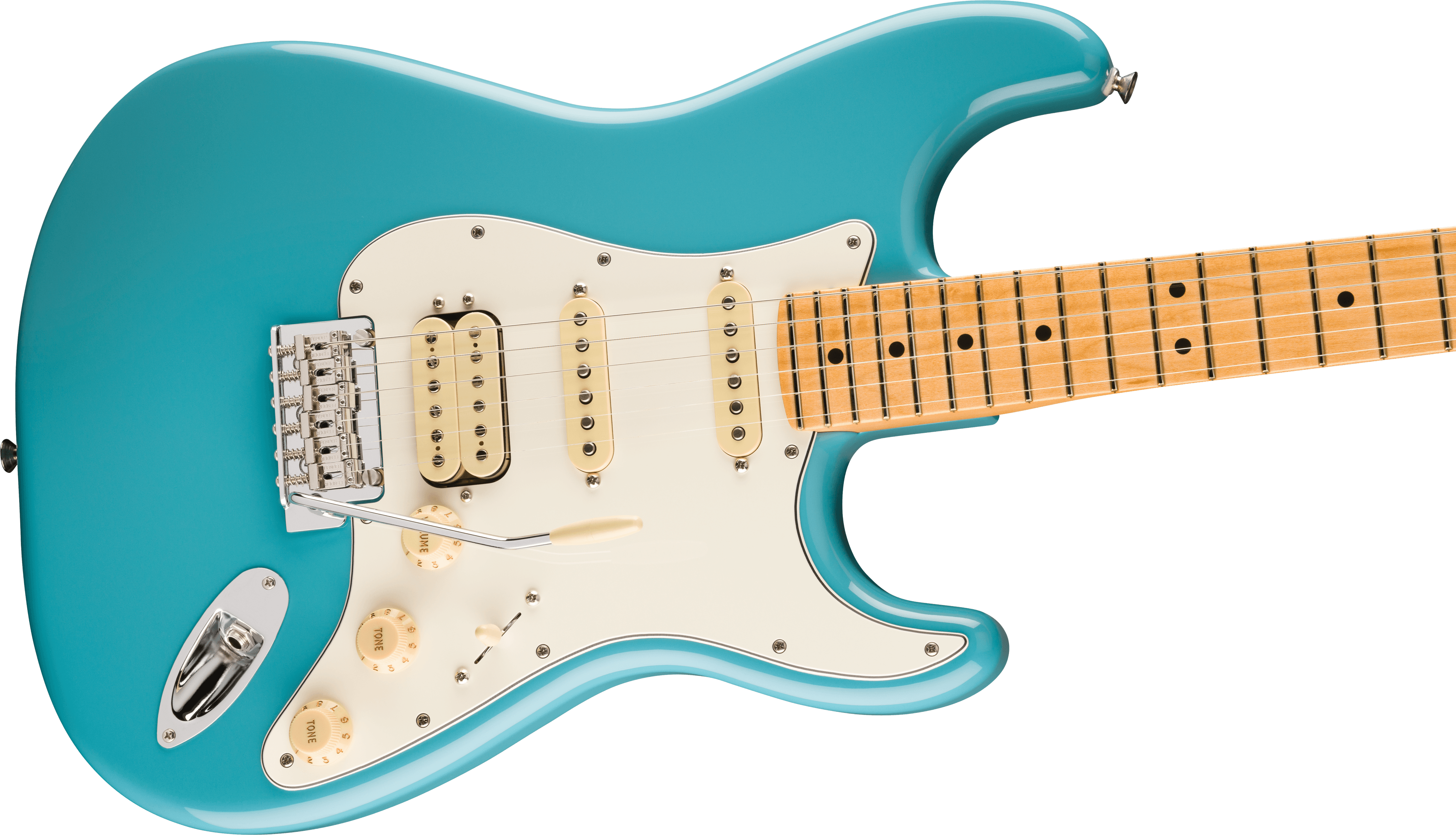 Fender Player II Stratocaster® HSS, Maple Fingerboard, Aquatone Blue