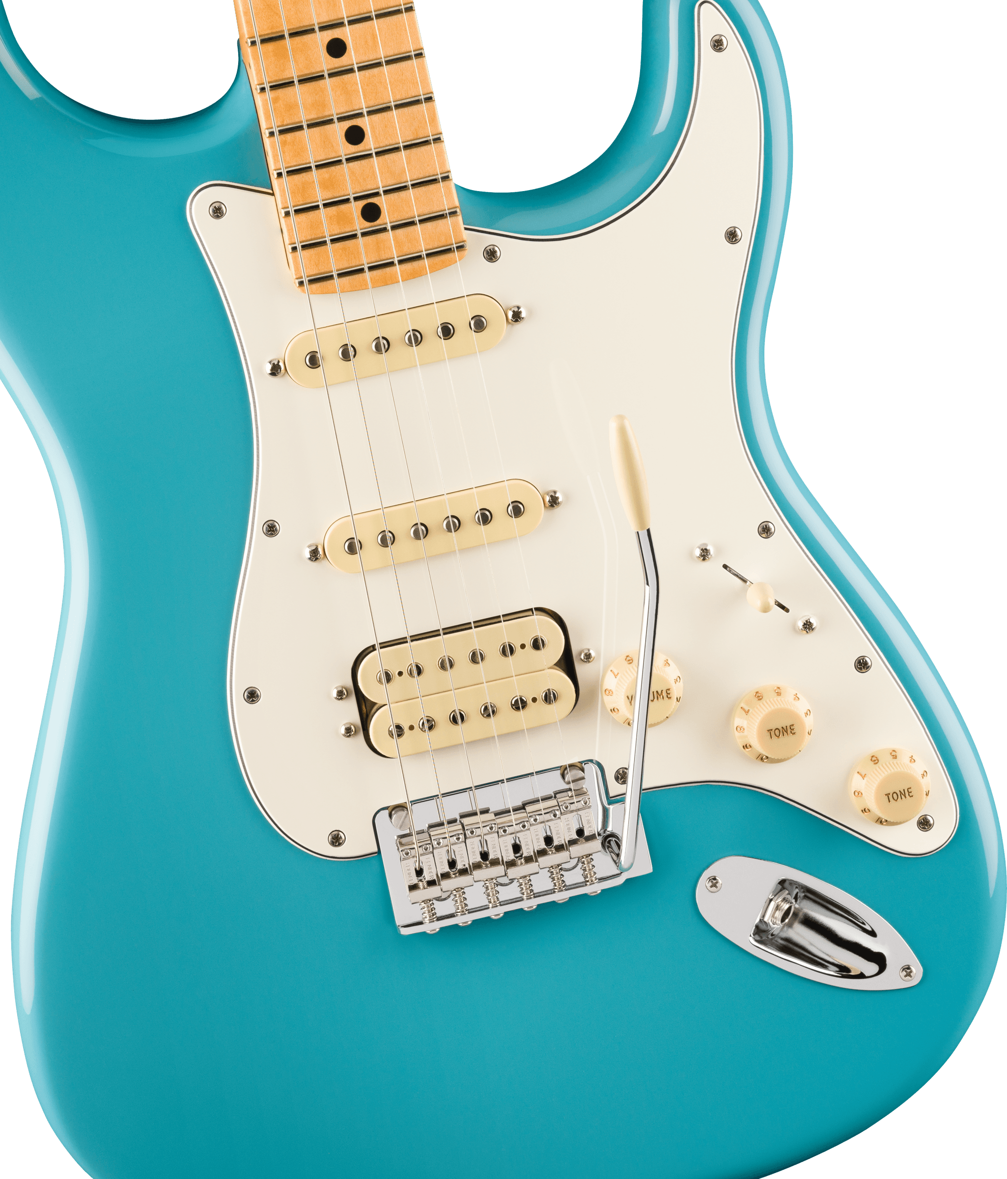 Fender Player II Stratocaster® HSS, Maple Fingerboard, Aquatone Blue