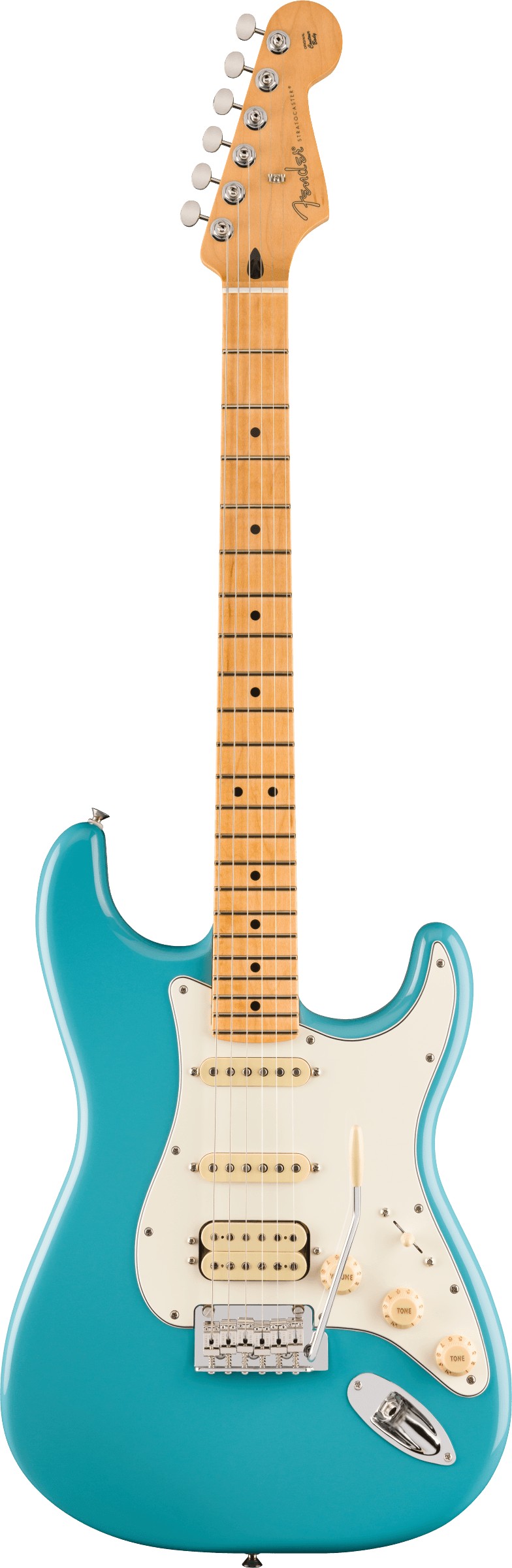 Fender Player II Stratocaster® HSS, Maple Fingerboard, Aquatone Blue