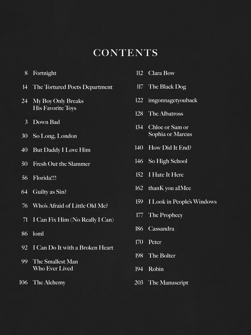 Taylor Swift – The Tortured Poets Department: The Anthology (PVG)