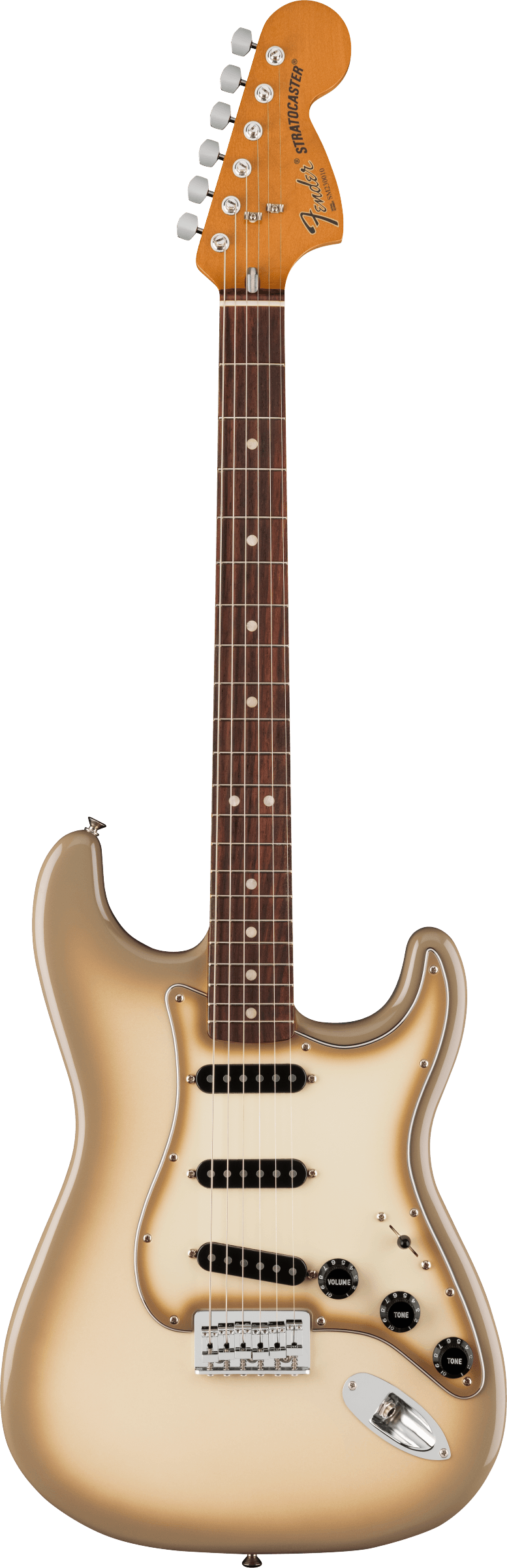 Fender 70th Anniversary Antigua Stratocaster®, Rosewood Fingerboard, Antigua