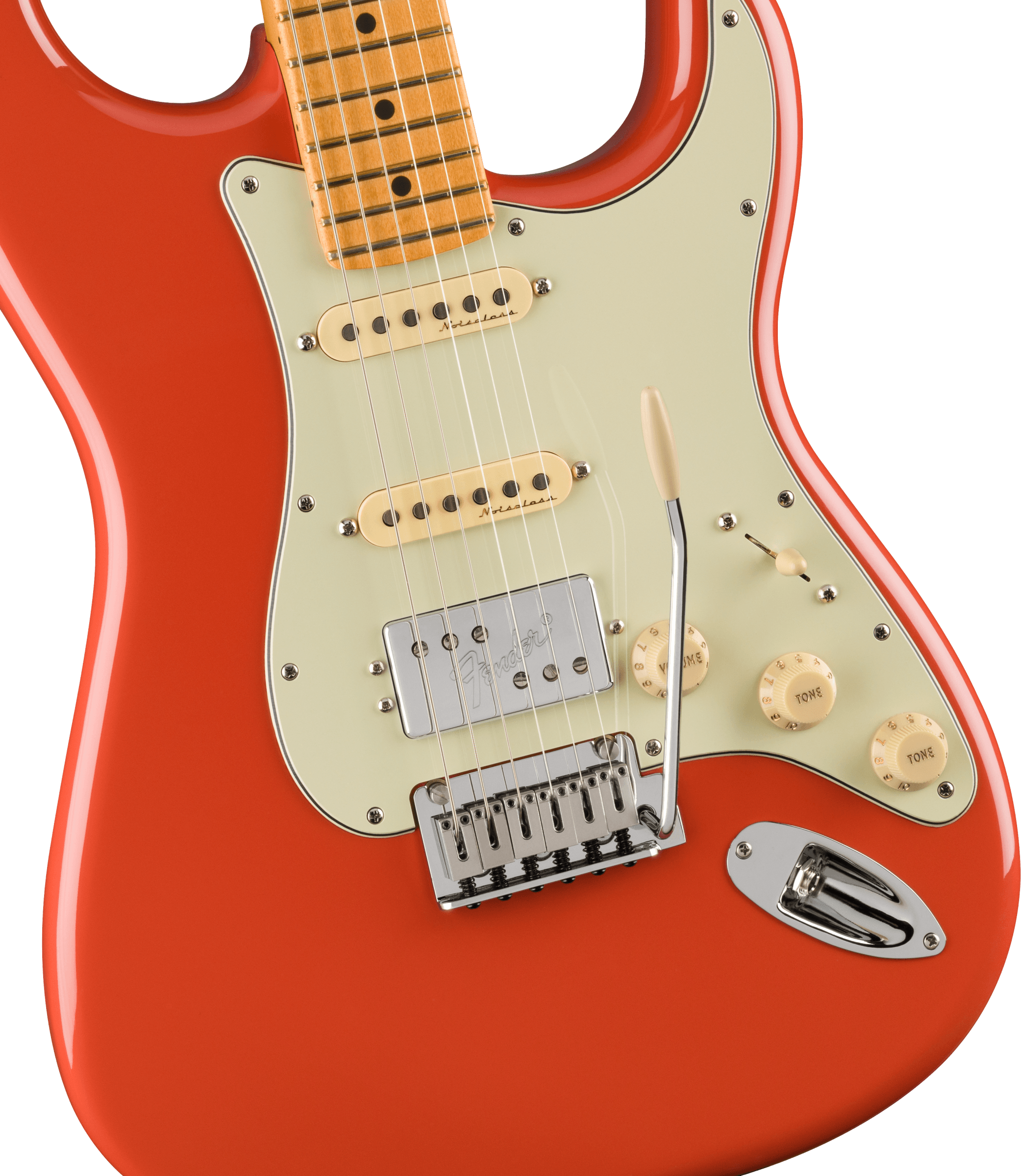 Fender Player Plus Stratocaster® HSS, Maple Fingerboard, Fiesta Red