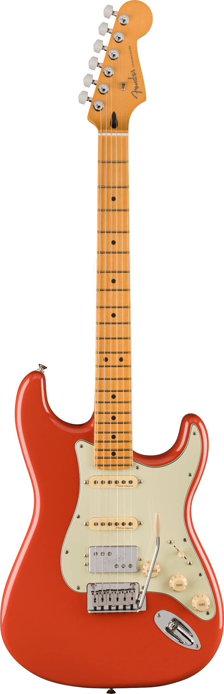 Fender Player Plus Stratocaster® HSS, Maple Fingerboard, Fiesta Red