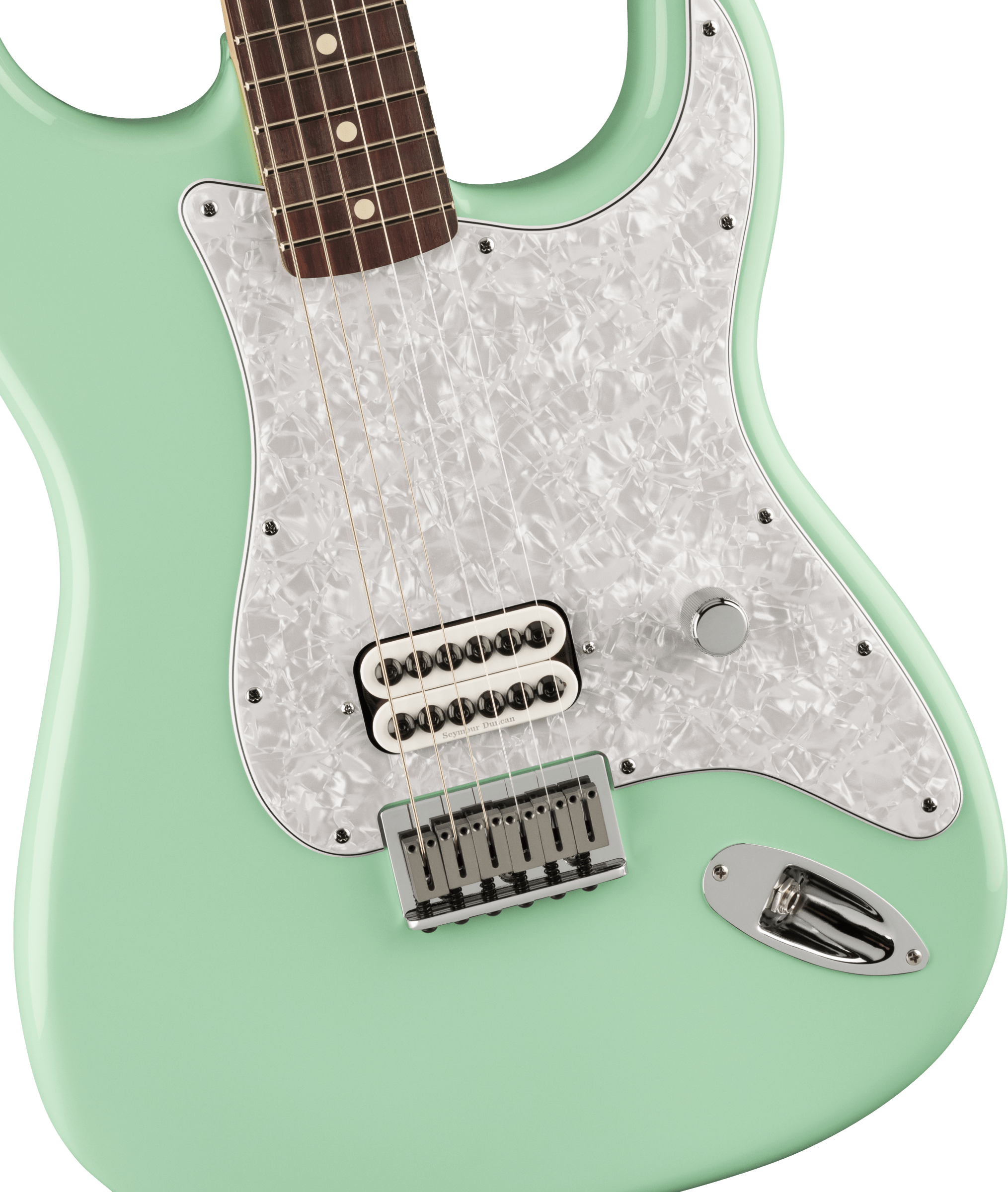 Fender Tom DeLonge Stratocaster®, Rosewood Fingerboard, Surf Green