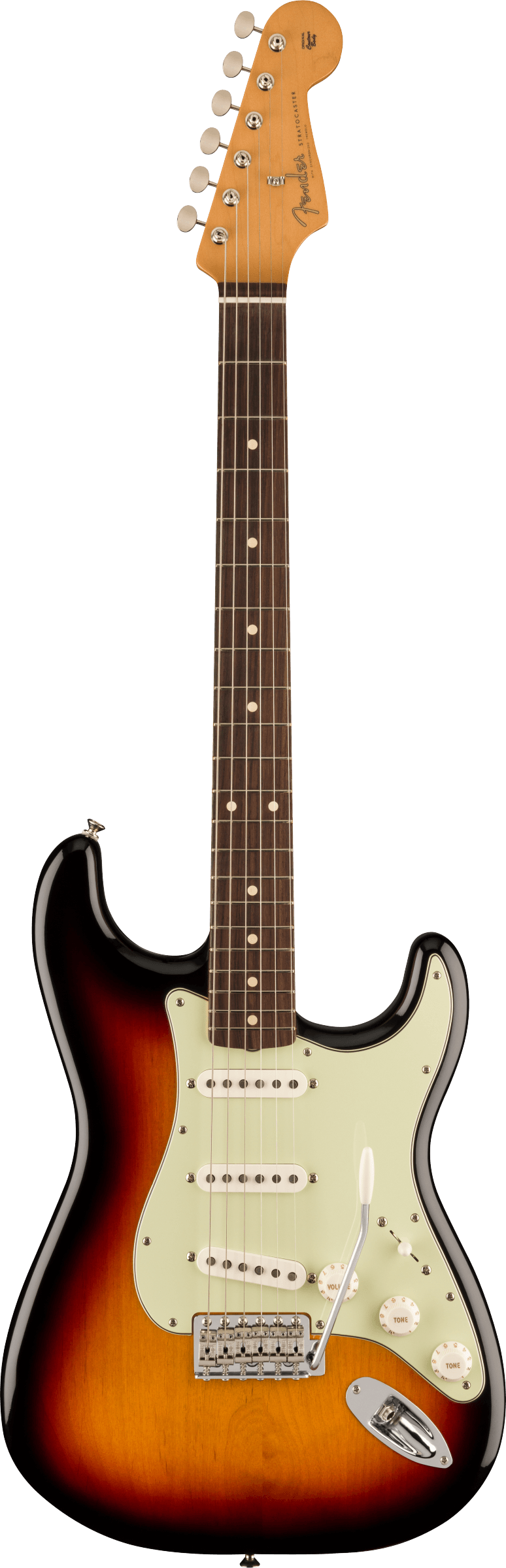 Fender Vintera® II '60s Stratocaster®, Rosewood Fingerboard, 3-Color Sunburst