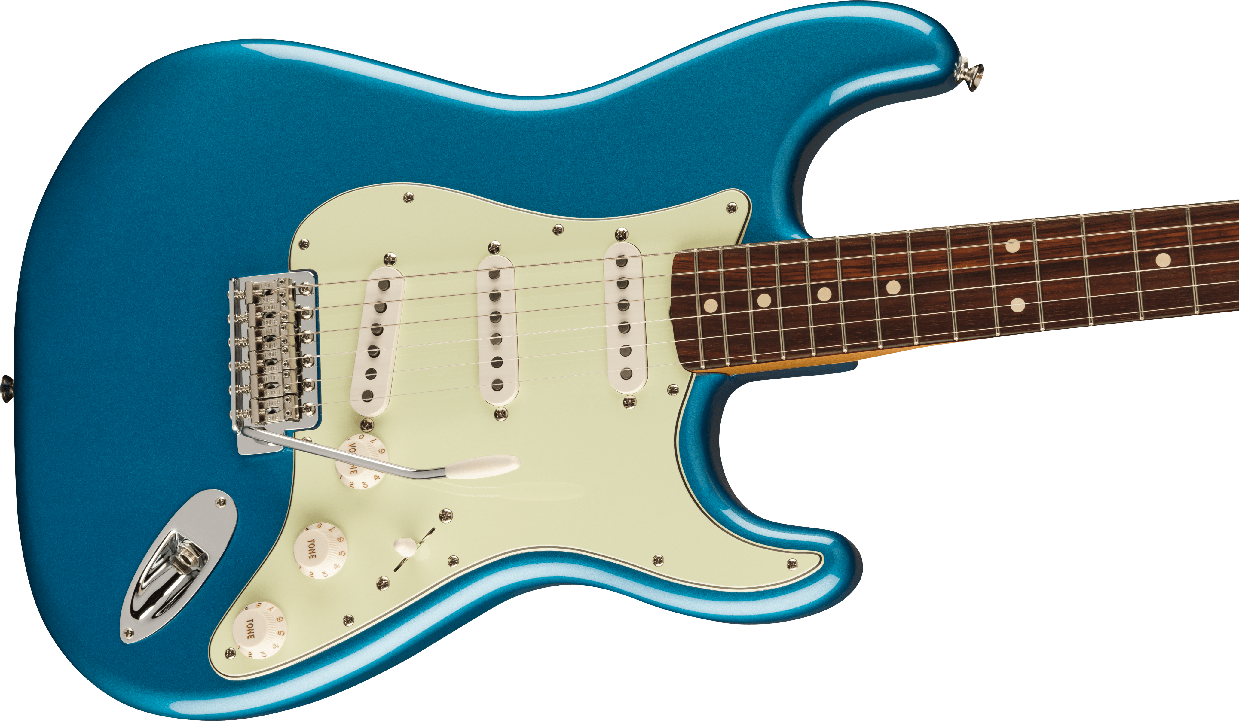 Fender Vintera® II '60s Stratocaster®, Rosewood Fingerboard, Lake Placid Blue