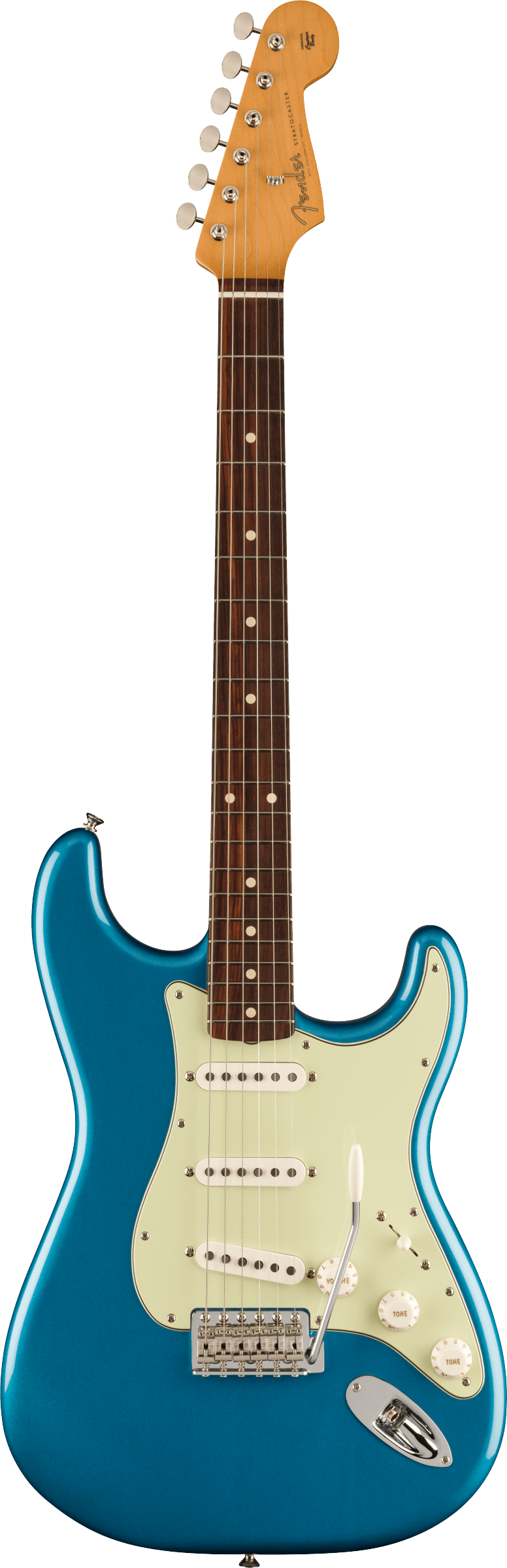 Fender Vintera® II '60s Stratocaster®, Rosewood Fingerboard, Lake Placid Blue