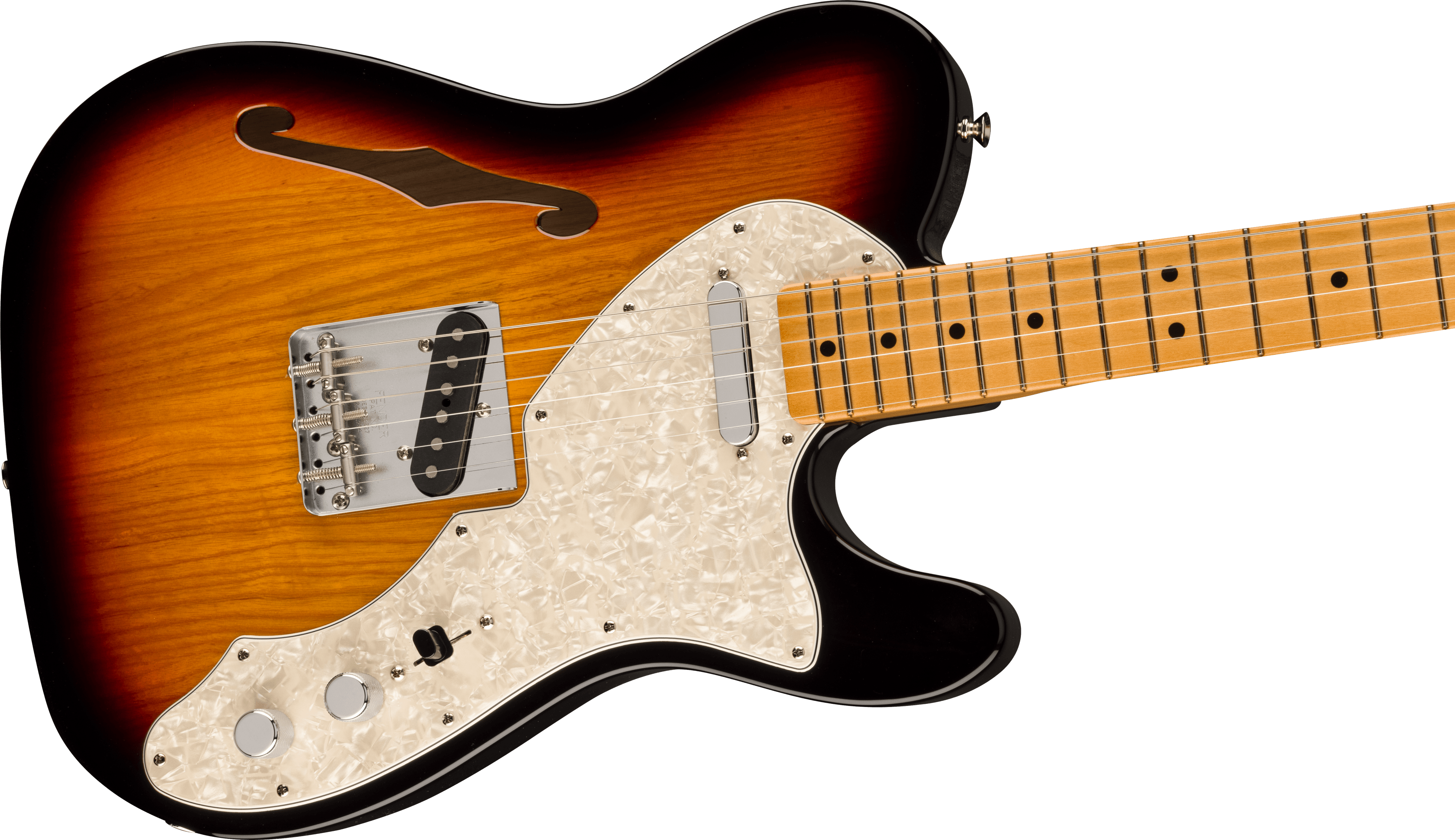 Fender Vintera® II '60s Telecaster® Thinline, Maple Fingerboard, 3-Color Sunburst