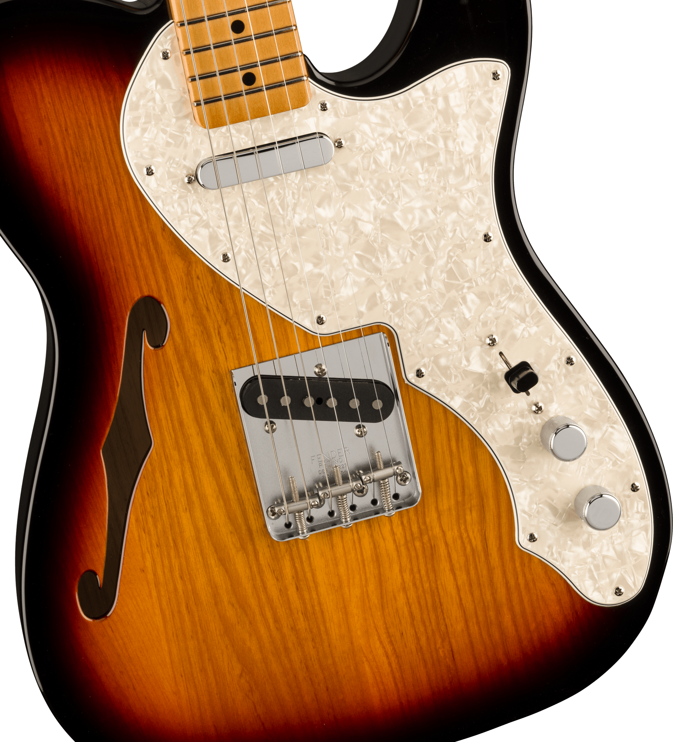 Fender Vintera® II '60s Telecaster® Thinline, Maple Fingerboard, 3-Color Sunburst