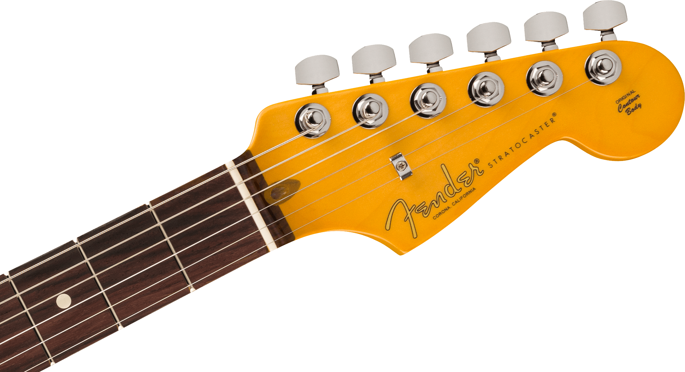 Fender American Professional II Stratocaster® Thinline, Rosewood Fingerboard, Transparent Daphne Blue