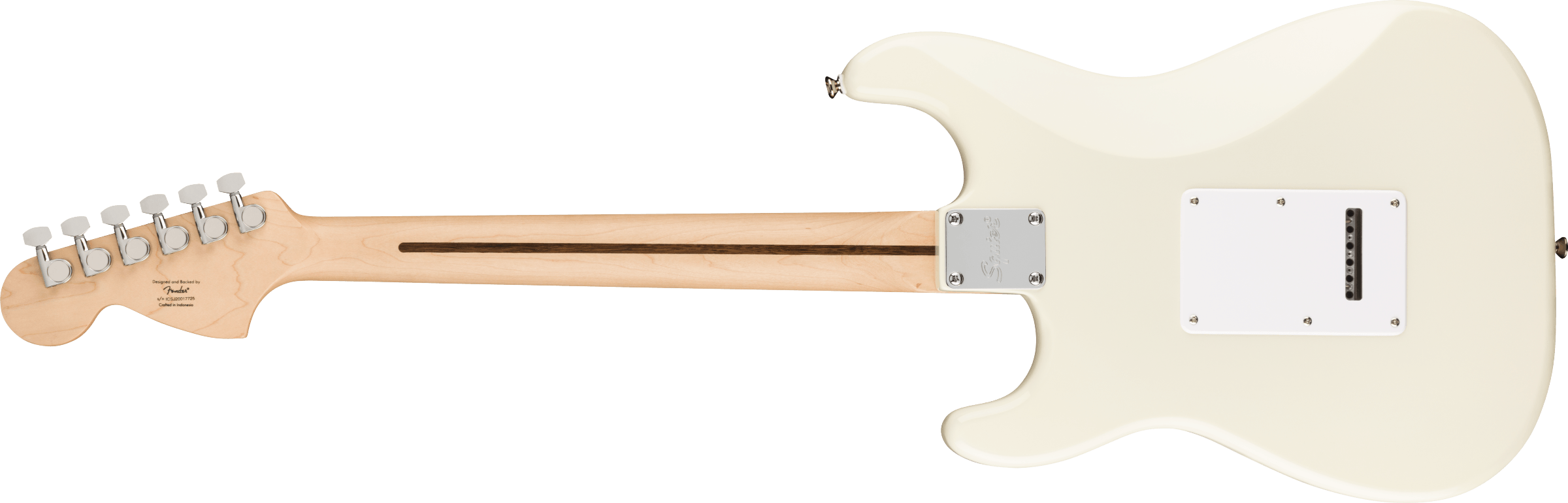 Squier Affinity Series™ Stratocaster®, Maple Fingerboard, White