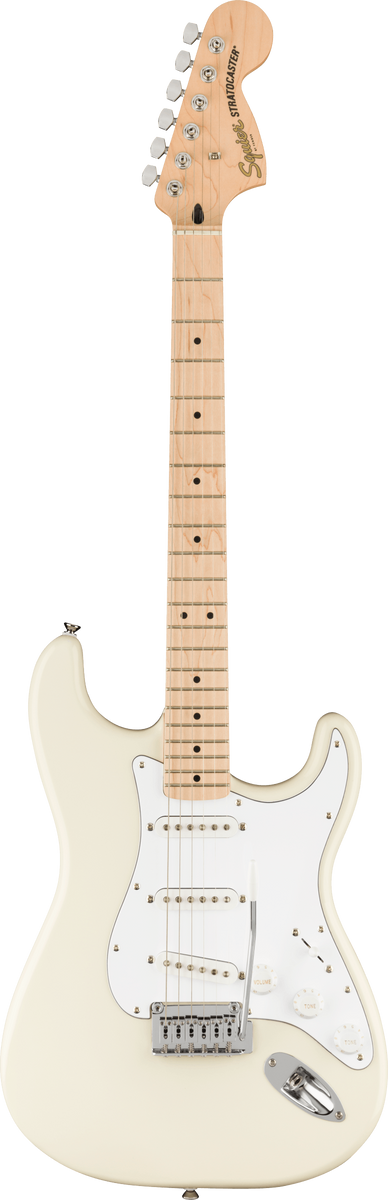 Squier stratocaster deals olympic white