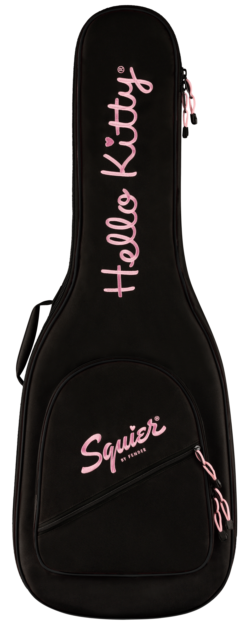 Squier Limited Edition Hello Kitty® Stratocaster® with Gig Bag, Maple Fingerboard, Pink