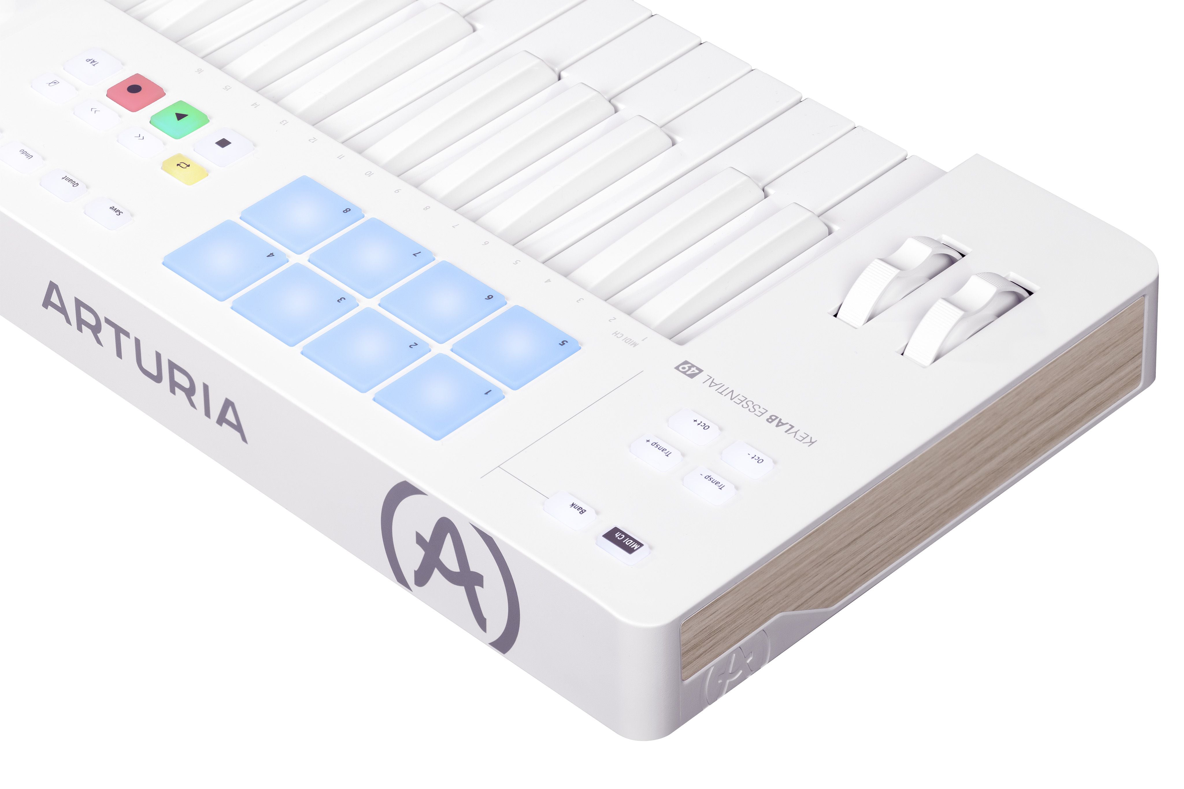 Arturia KeyLab Essential mk3 Alpine White - Universal MIDI Controller