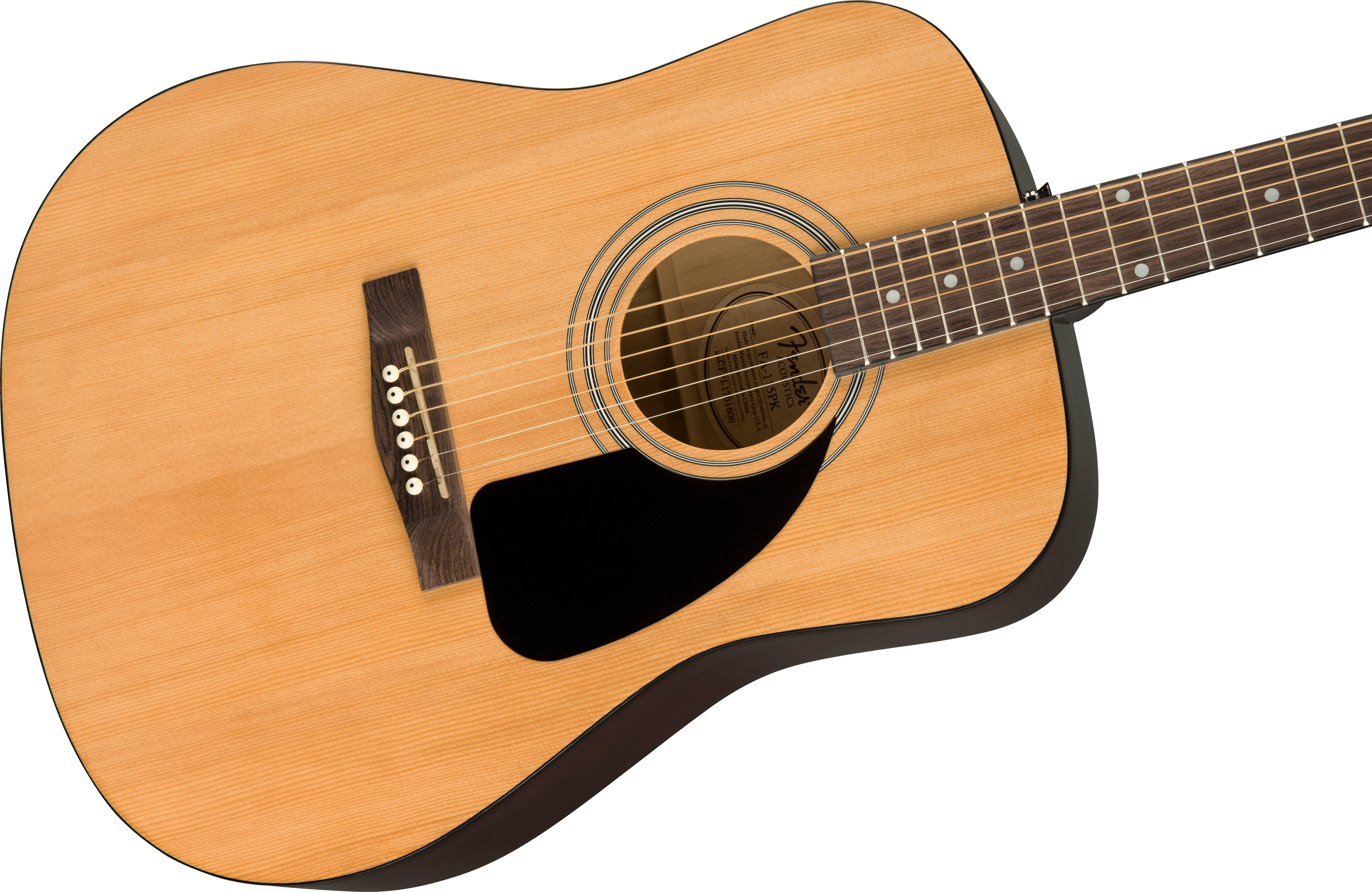 Fender FA-115 Dreadnought Pack, Natural, Walnut Fingerboard