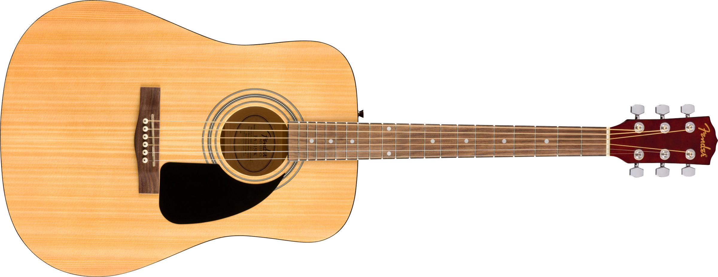 Fender FA-115 Dreadnought Pack, Natural, Walnut Fingerboard