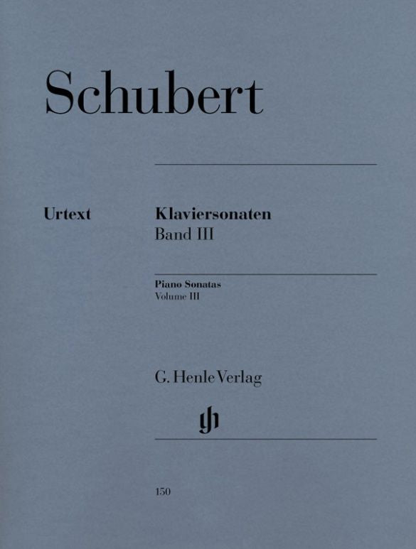 (#129) Schubert: Piano Sonatas Vol III