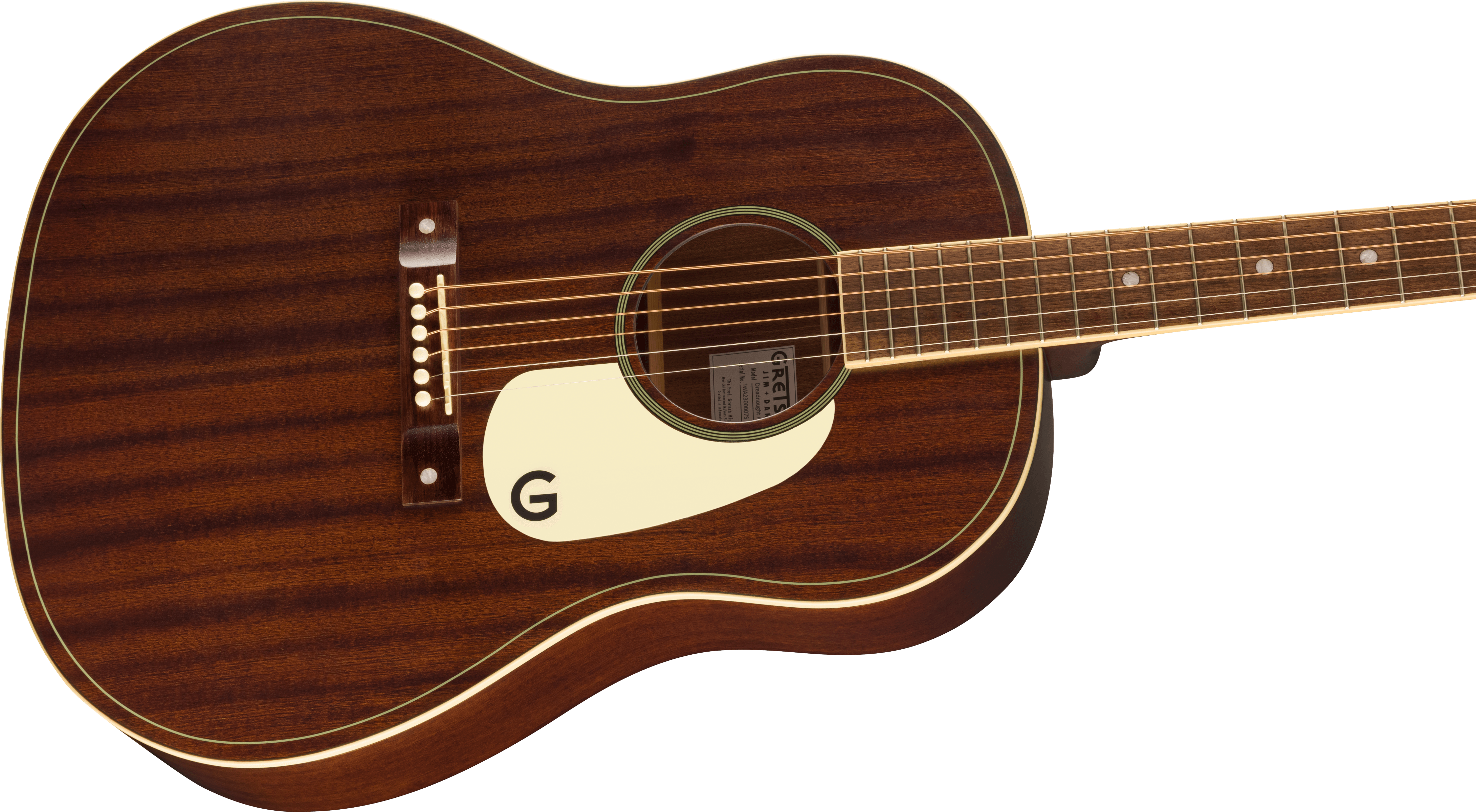 Gretsch Jim Dandy™ Dreadnought, Walnut Fingerboard, Aged White Pickguard, Frontier Stain