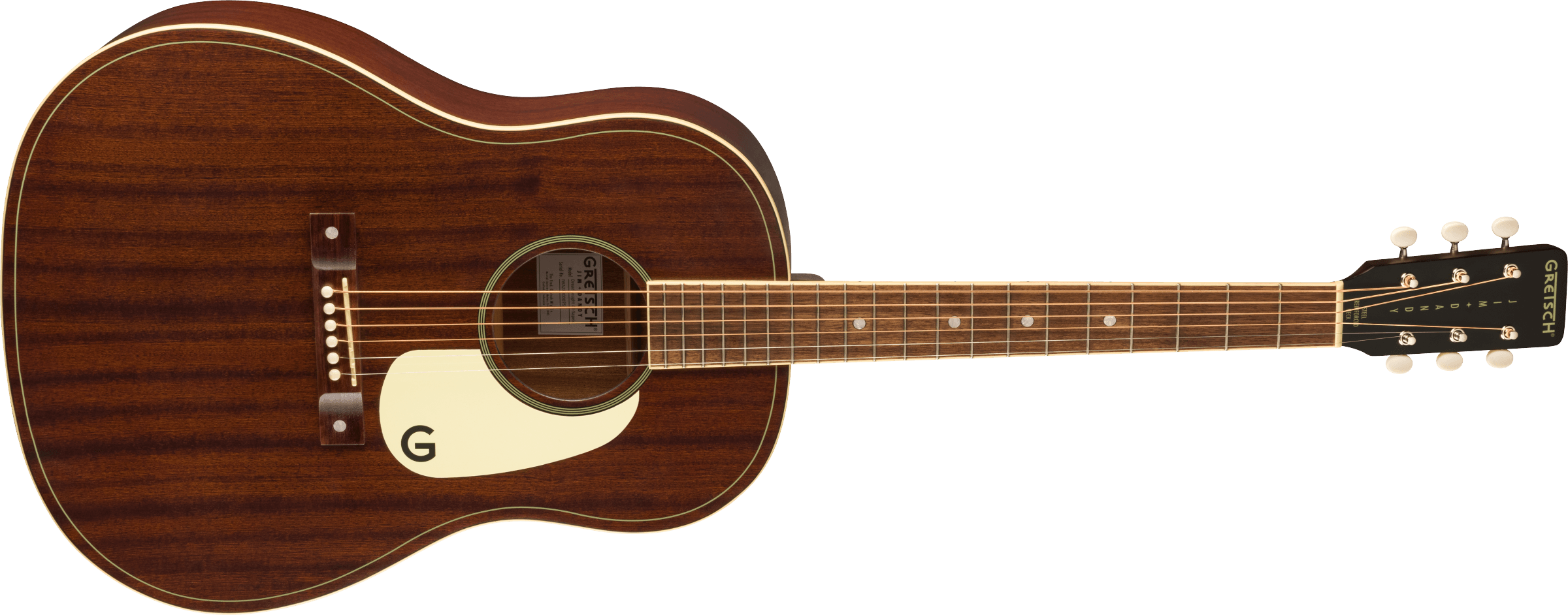 Gretsch Jim Dandy™ Dreadnought, Walnut Fingerboard, Aged White Pickguard, Frontier Stain