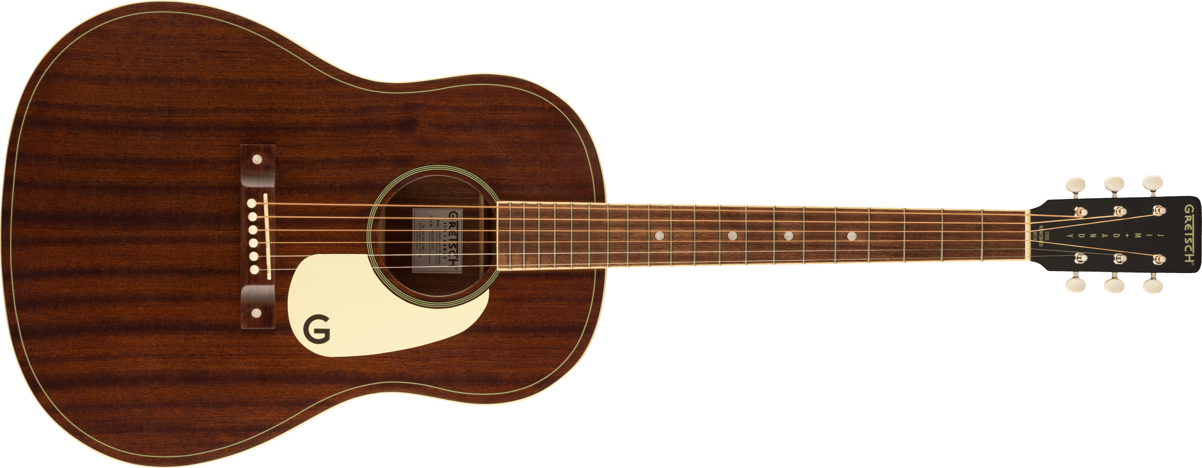 Gretsch Jim Dandy™ Dreadnought, Walnut Fingerboard, Aged White Pickguard, Frontier Stain