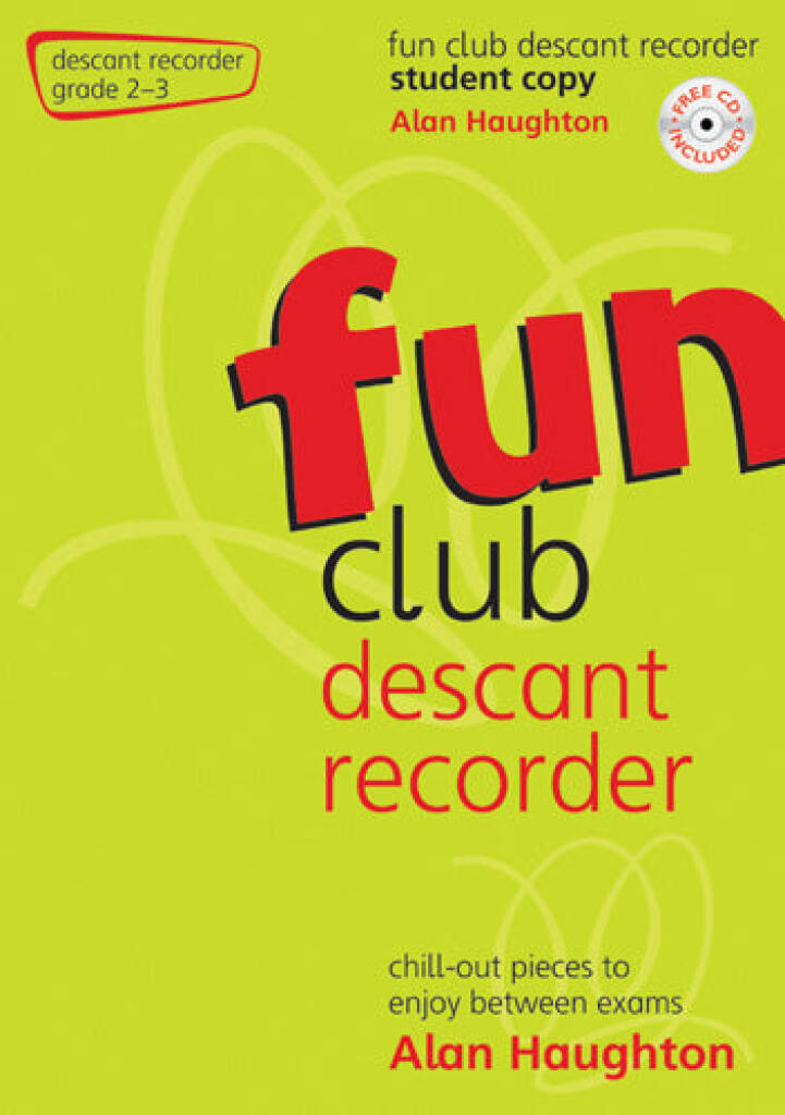 (#331) Fun Club Descant Recorder - Grade 2-3