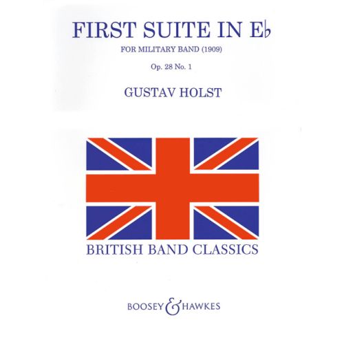 (#470) Holst: First Suite in Eb for Military Band, Op 28 No 1