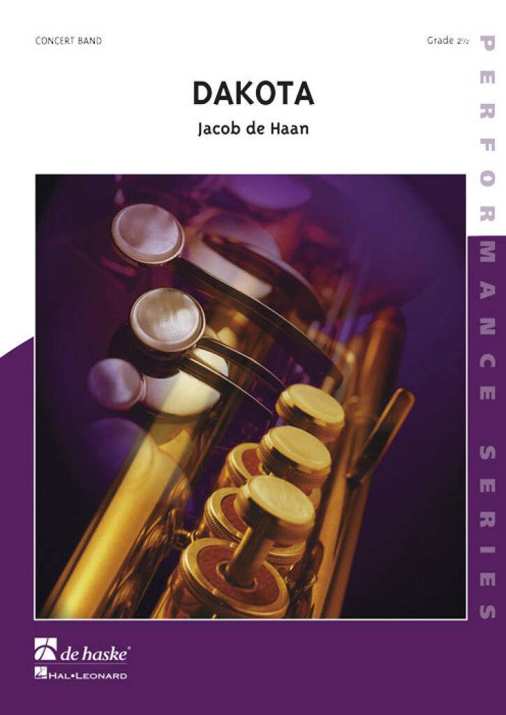 (#471) Dakota by Jacob de Haan (Score & Parts for Concert Band)