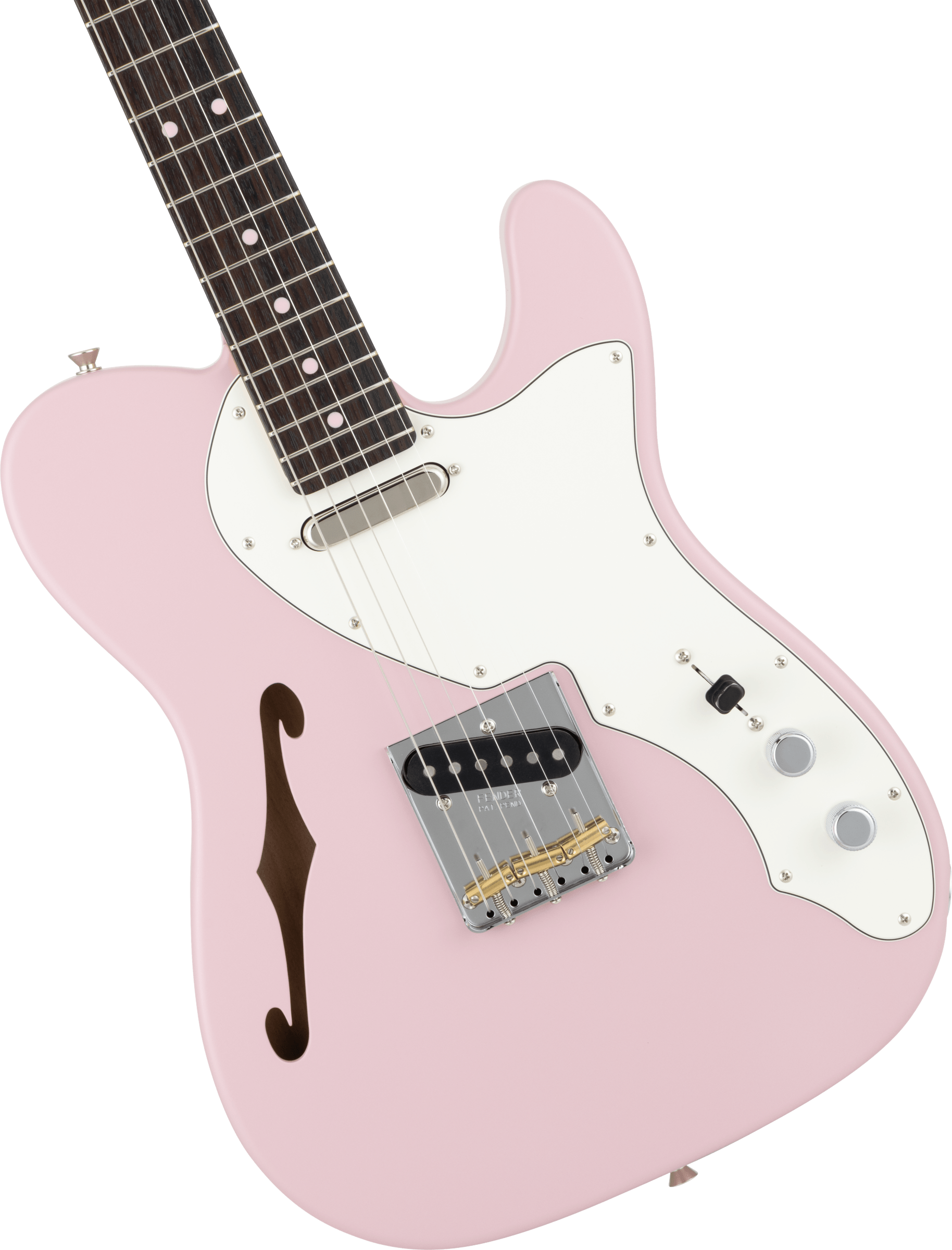 Fender Made in Japan Limited Kusumi Color Telecaster® Thinline, Rosewood Fingerboard, Kusumi Pink