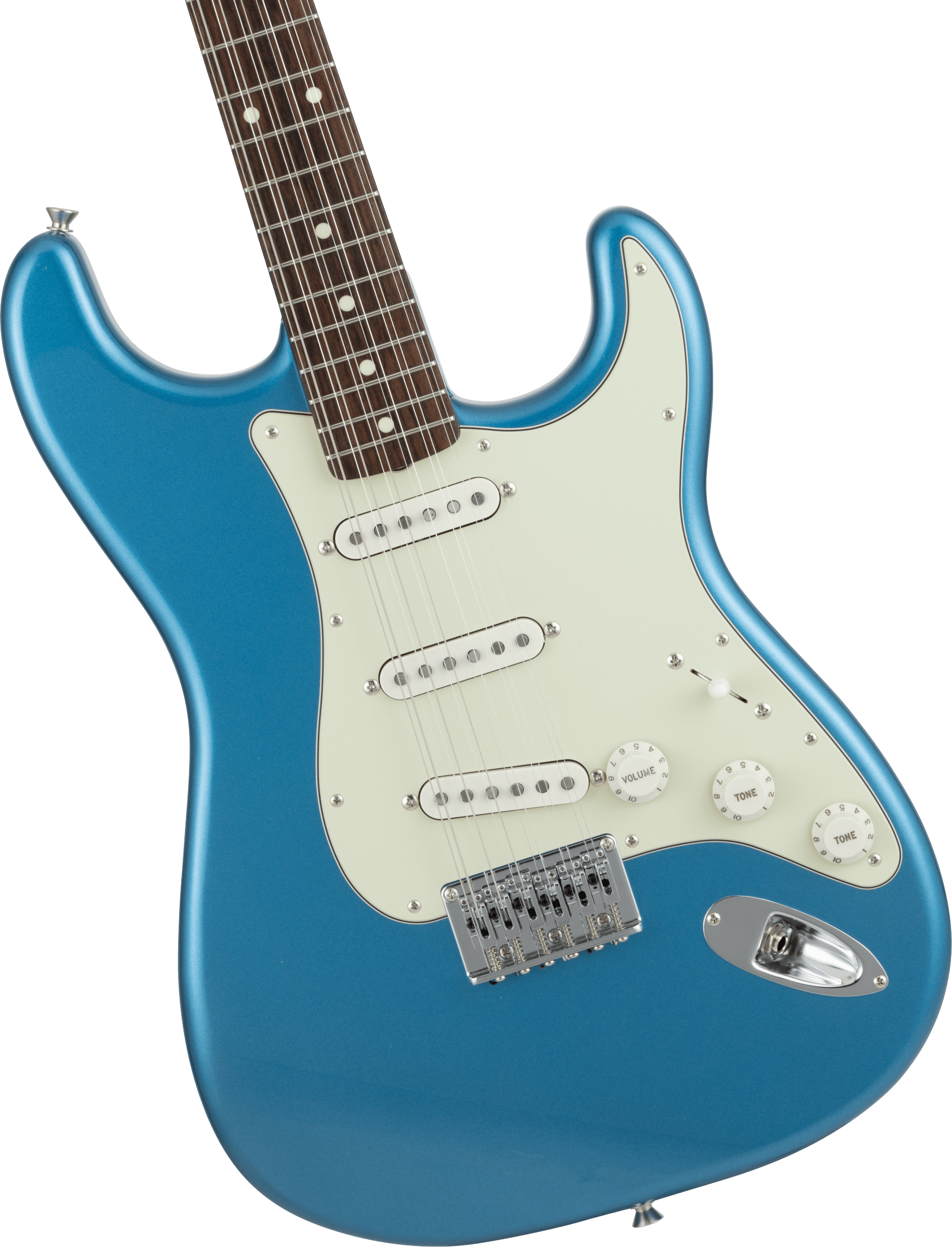 Fender Made in Japan Limited Stratocaster® XII, Rosewood Fingerboard, Lake Placid Blue