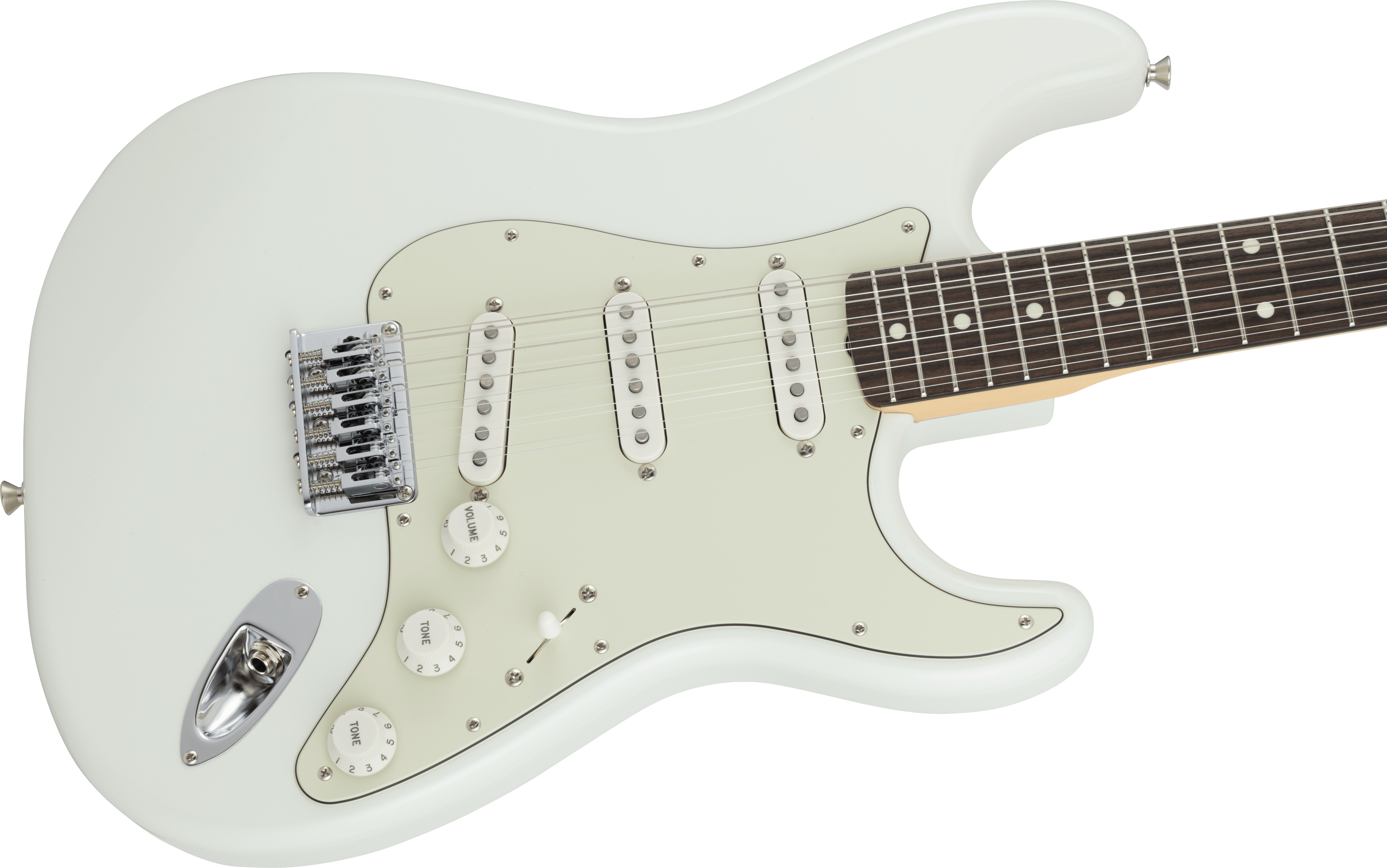 Fender Made in Japan Limited Stratocaster® XII, Rosewood Fingerboard, Olympic White