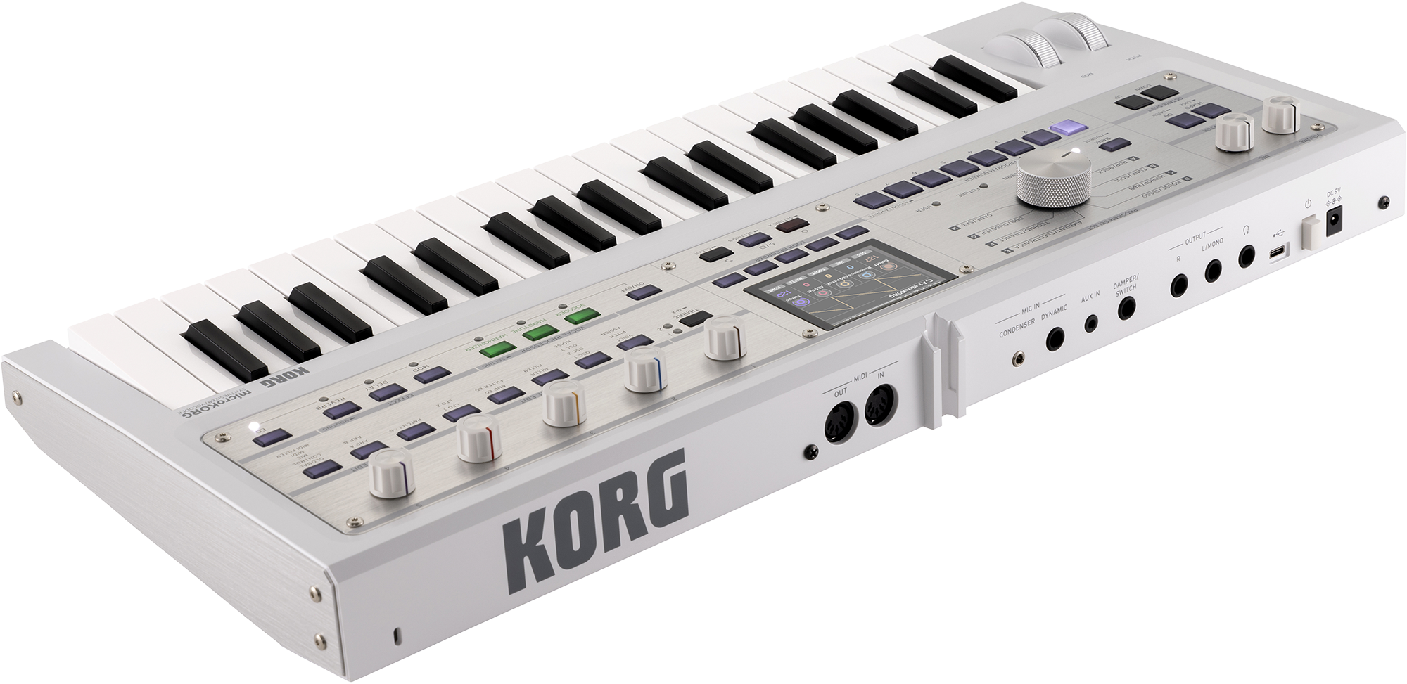 Korg microKORG2 MBK/MWH Synthesizer/Vocoder